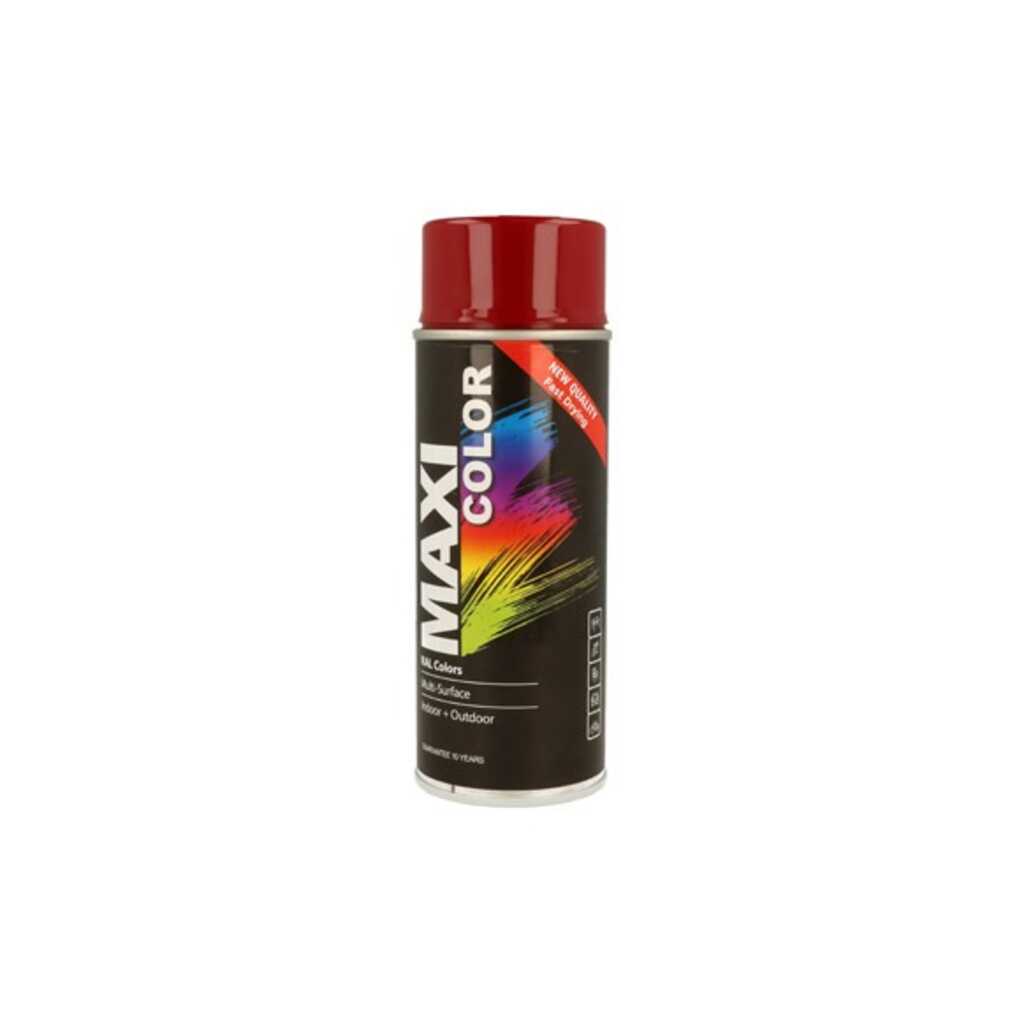 PINTURA SPRAY MAXI COLOR BRILLO 400 ML RAL 3004 ROJO PURPURA
