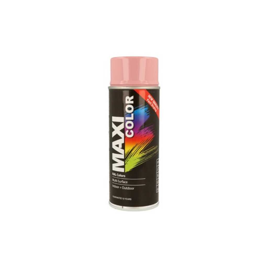 PINTURA SPRAY MAXI COLOR BRILLO 400 ML RAL 3015 ROSA CLARO