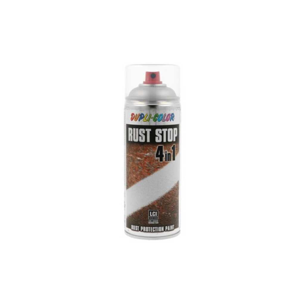 PINTURA ANTIOXIDANTE SPRAY RUST STOP 400 ML RAL 9006 PLATA