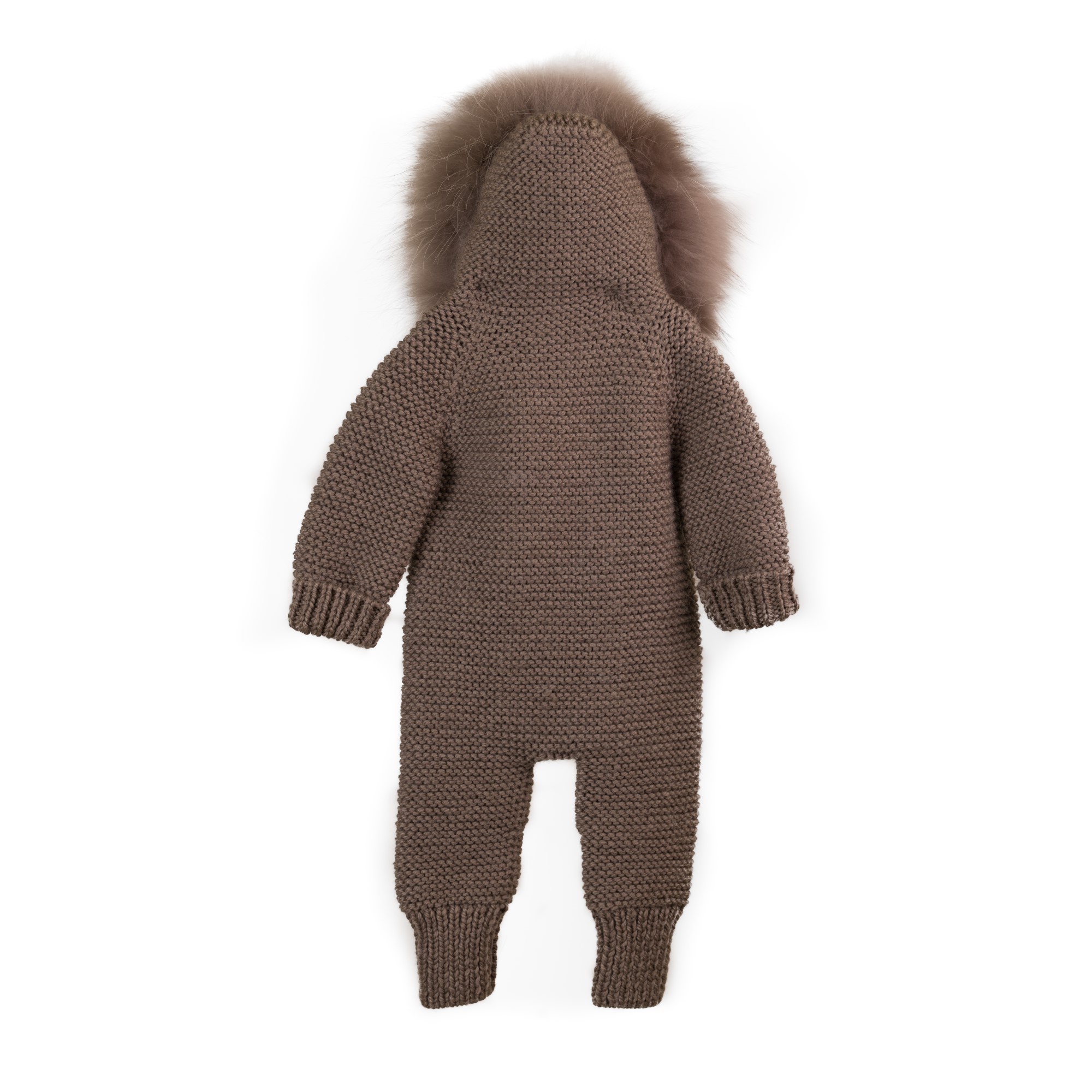 BUZO MERINO PLUS CELESTE  PELO NATURAL VISON 2