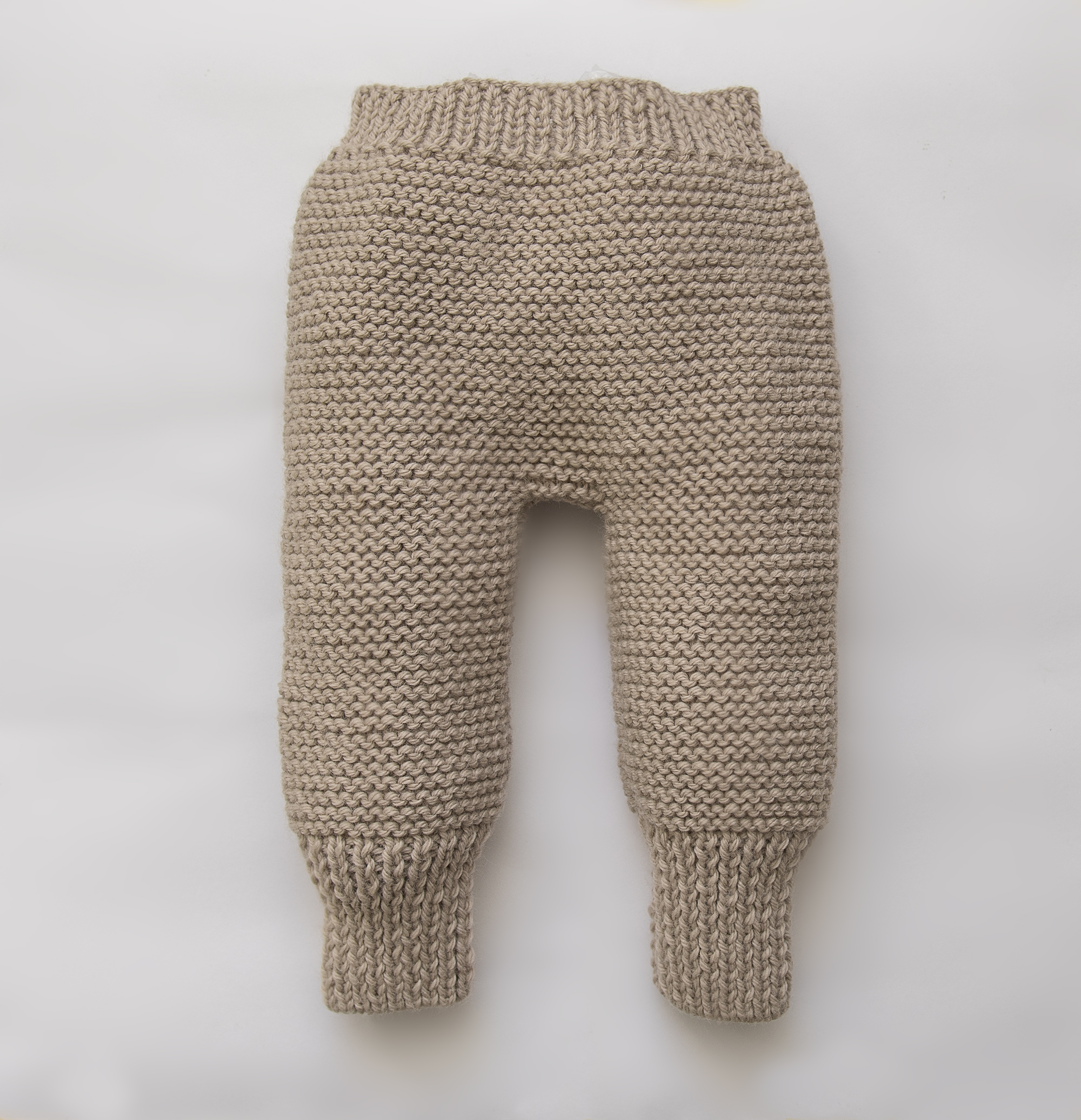 PANTALON PUNTO ARTESANAL PIEDRA