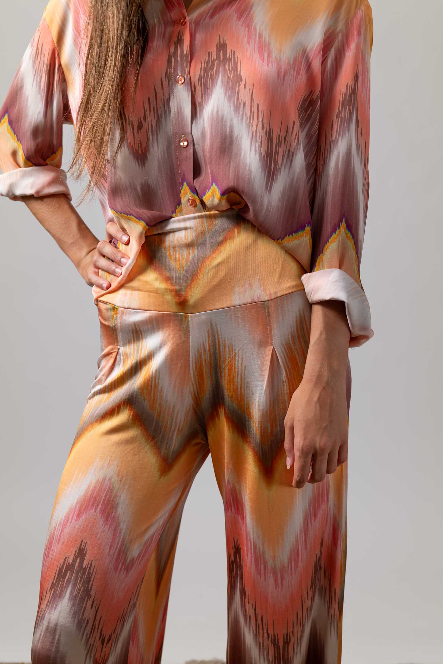 PANTALON ELEPHANT FIORE CORAL 2