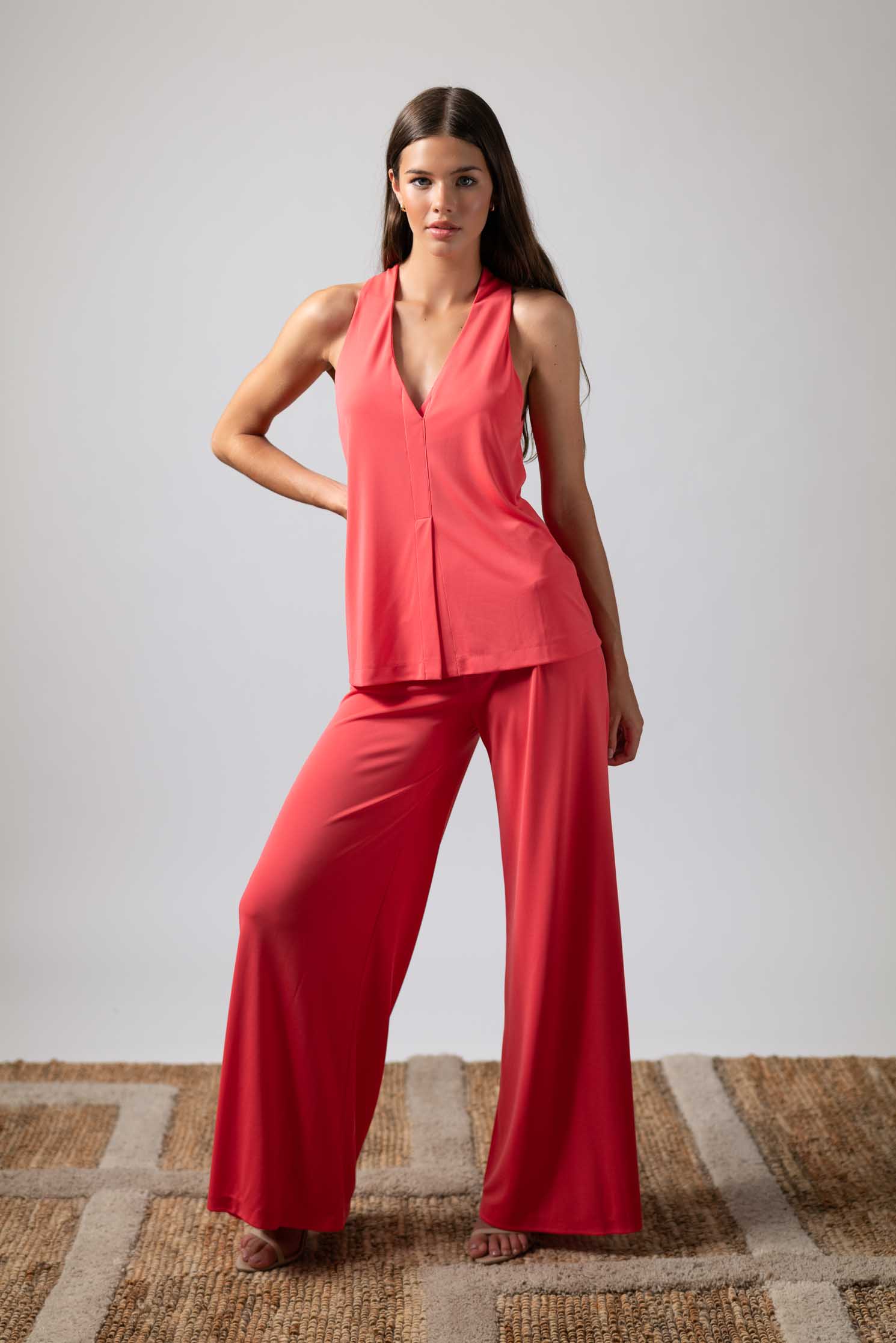 PANTALON ELEPHANT TESSUTO CORAL