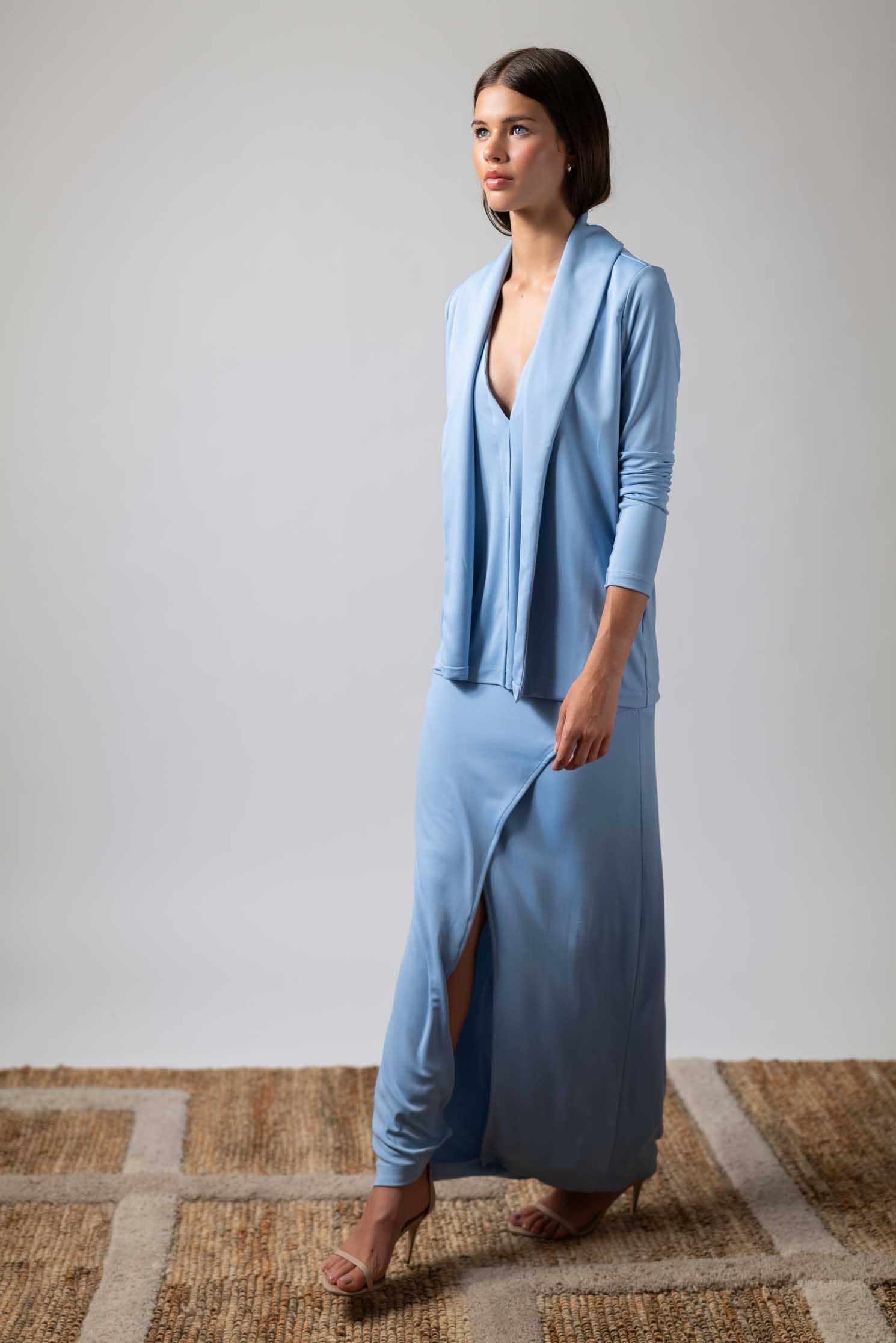 BLAZER TESSUTO AZUL AÑIL