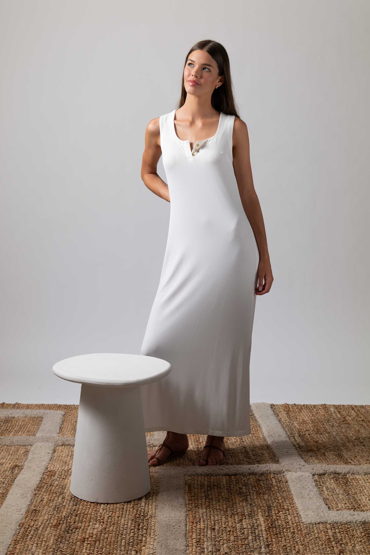 VESTIDO VANI BLANCO