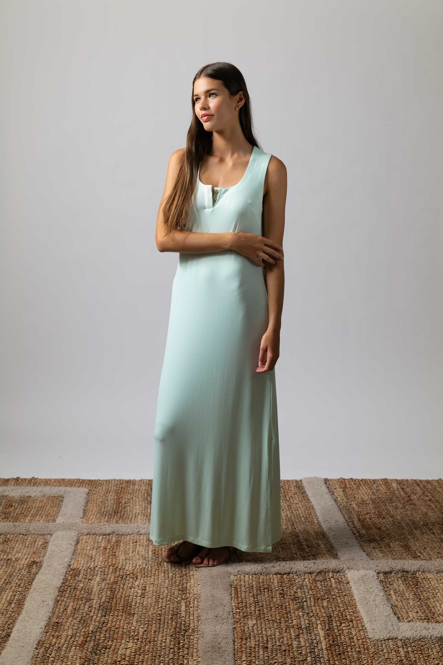VESTIDO VANI VERDE AGUA 2