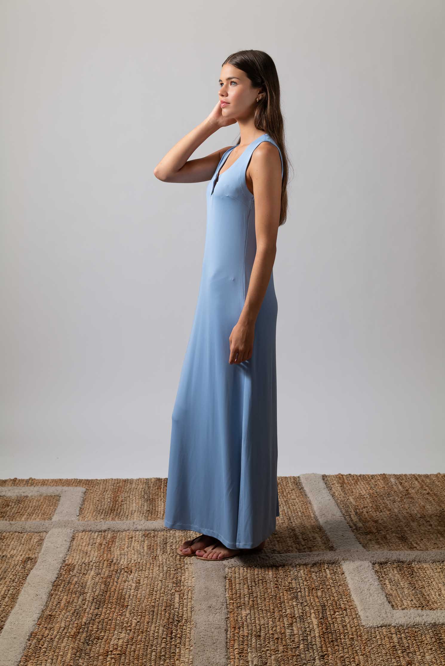 VESTIDO VANI AZUL AÑIL 2