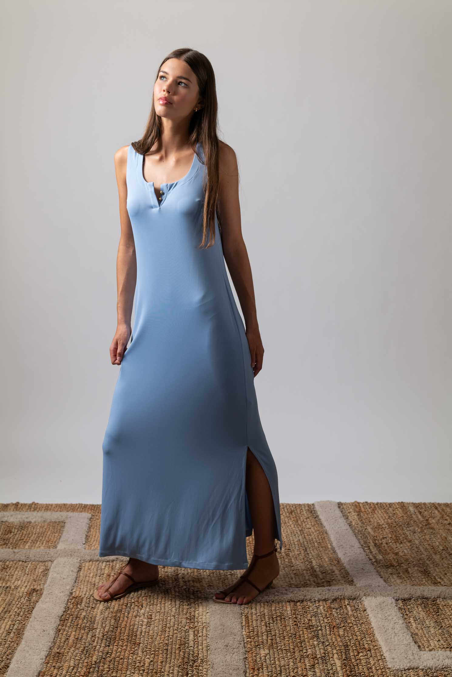 VESTIDO VANI AZUL AÑIL 5