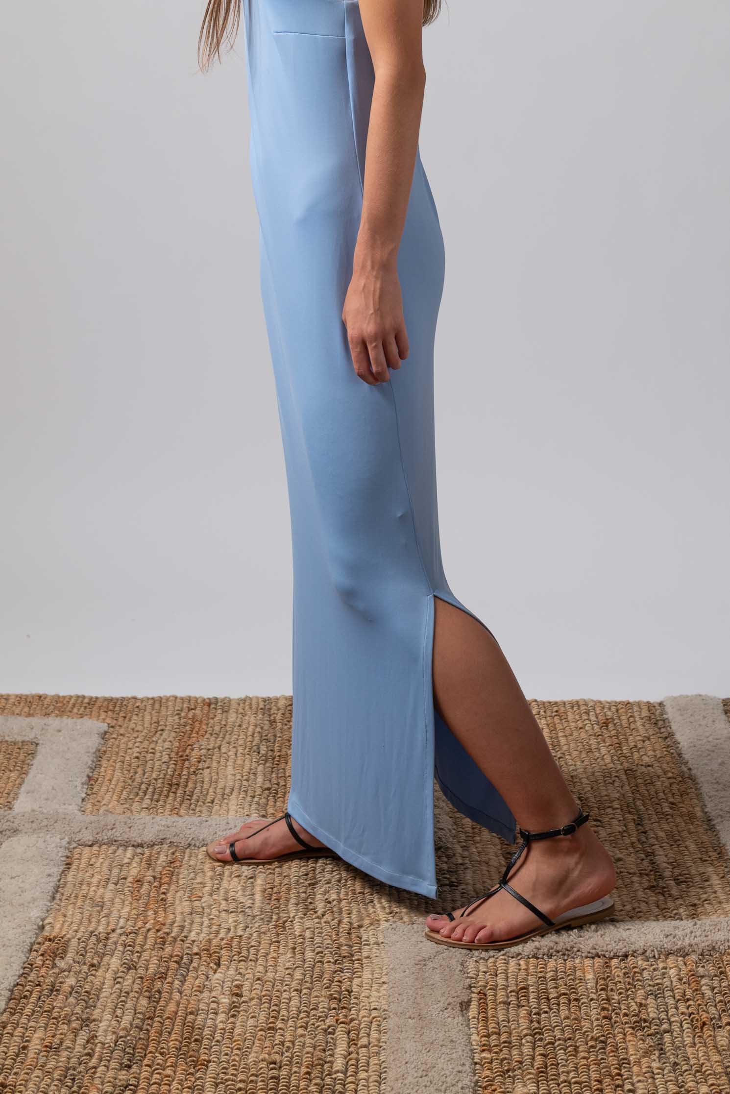 VESTIDO ZANNIER AZUL AÑIL 3