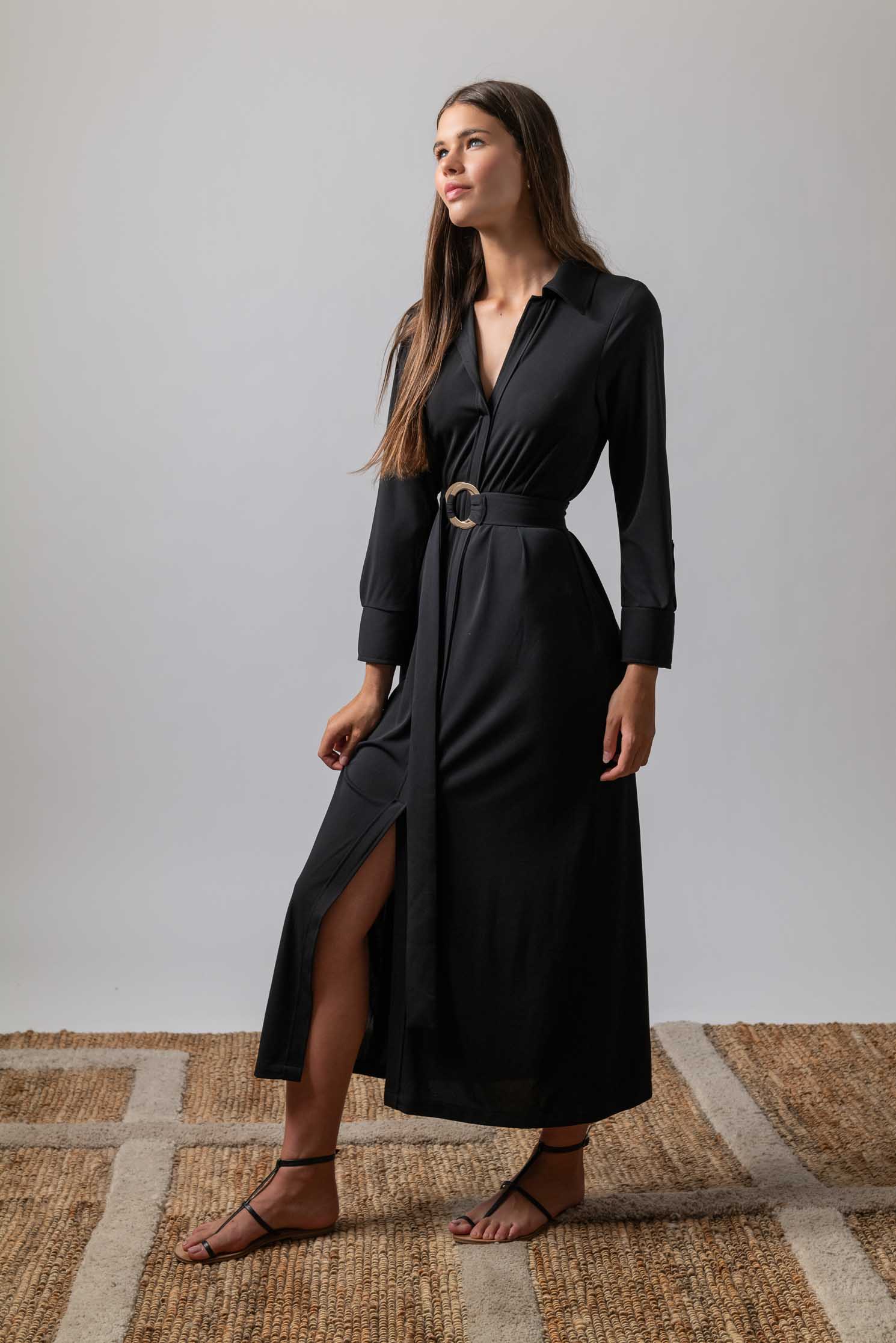 VESTIDO ABATINO NEGRO
