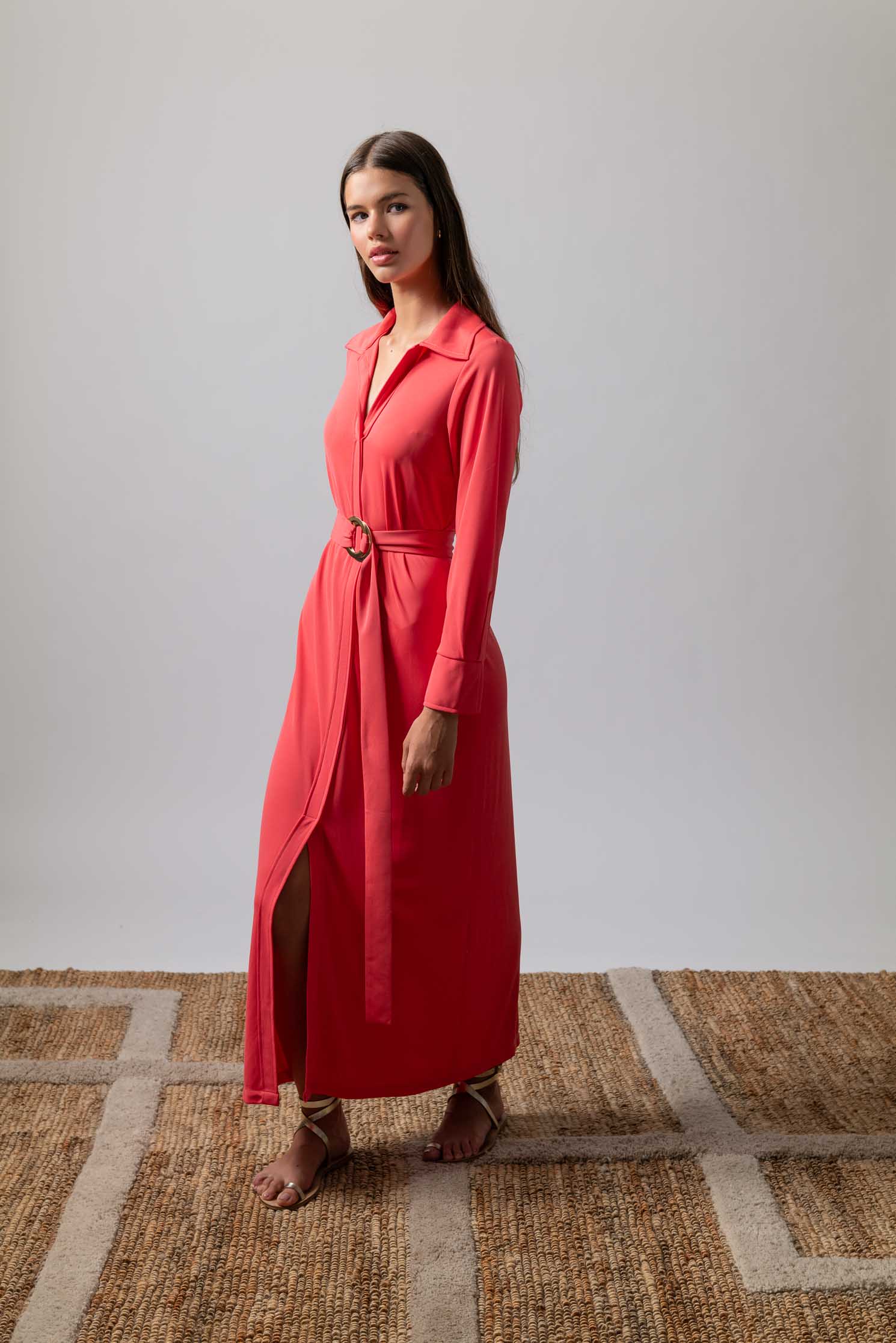 VESTIDO ABATINO CORAL 2