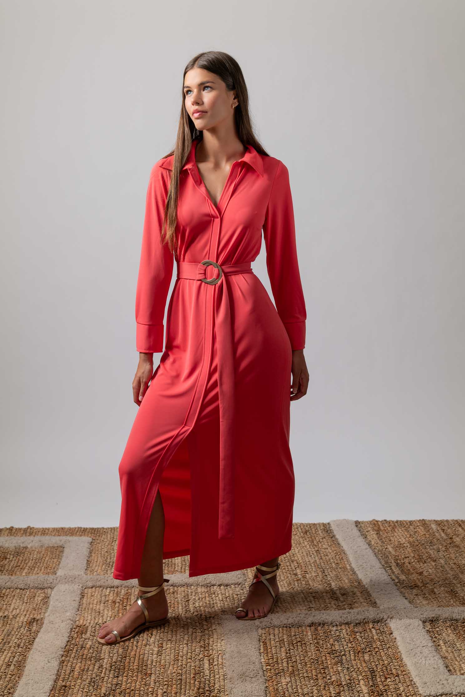 VESTIDO ABATINO CORAL 6