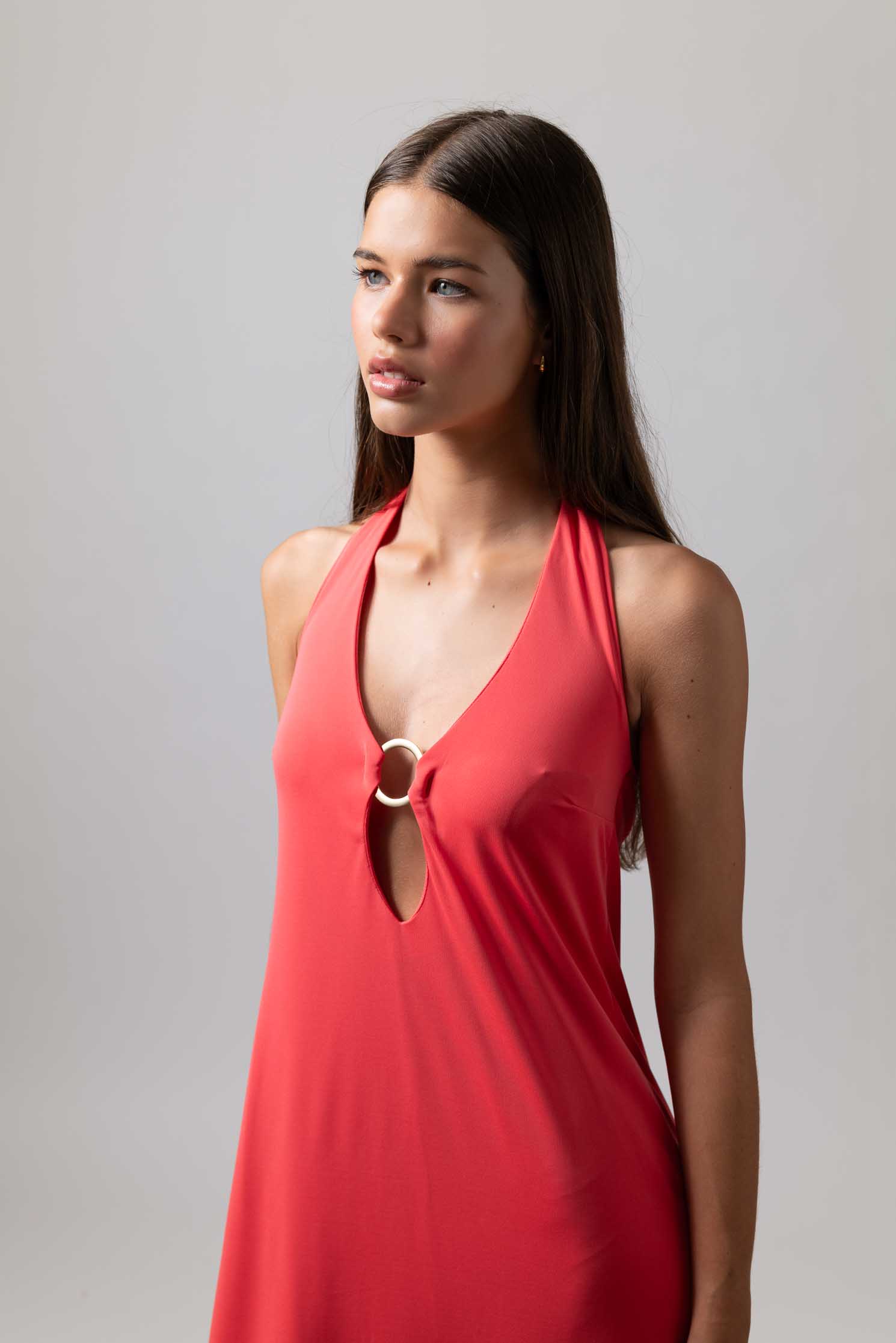 VESTIDO FIORE CORAL 3
