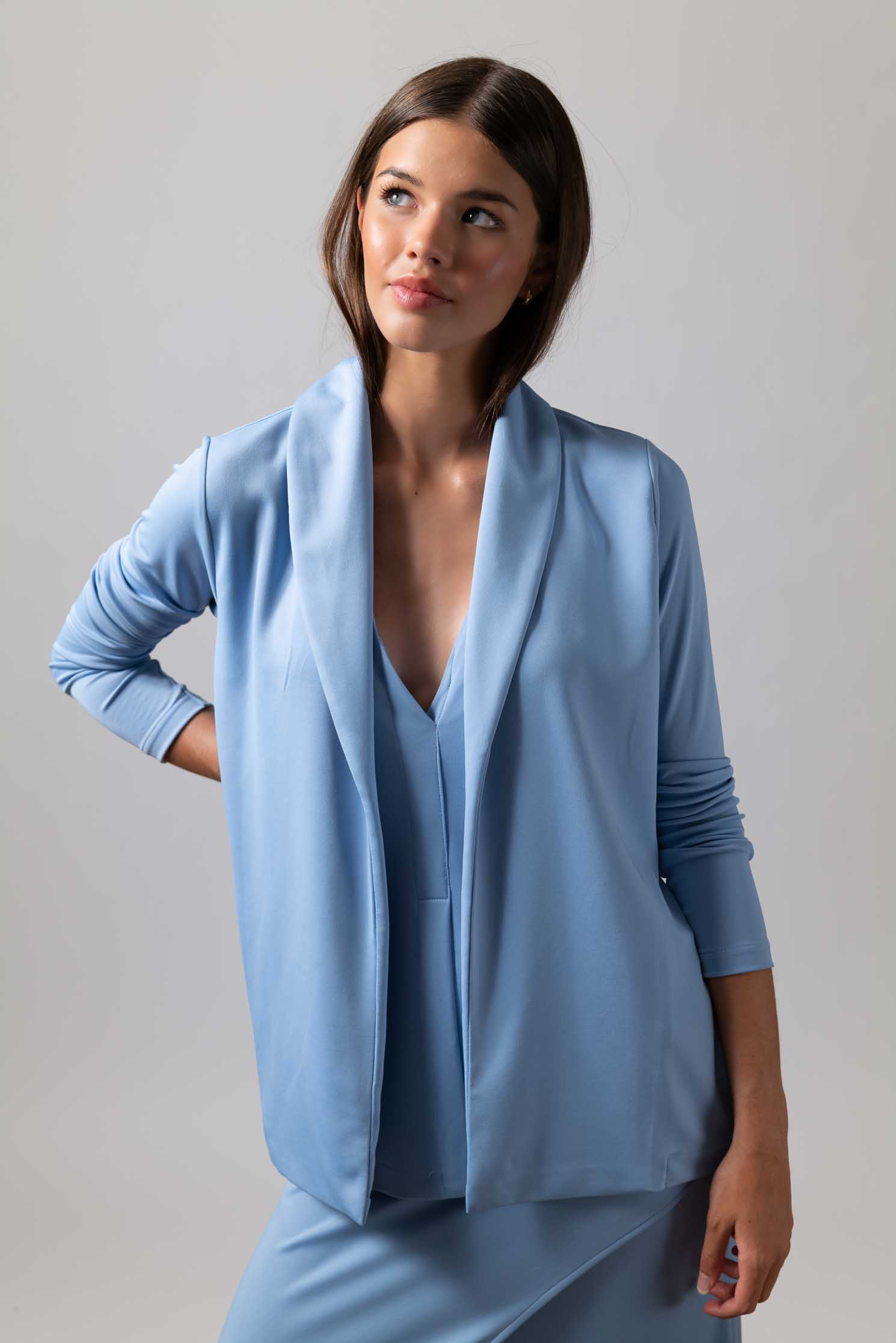 FALDA TULIPAN TESSUTO AZUL AÑIL 3