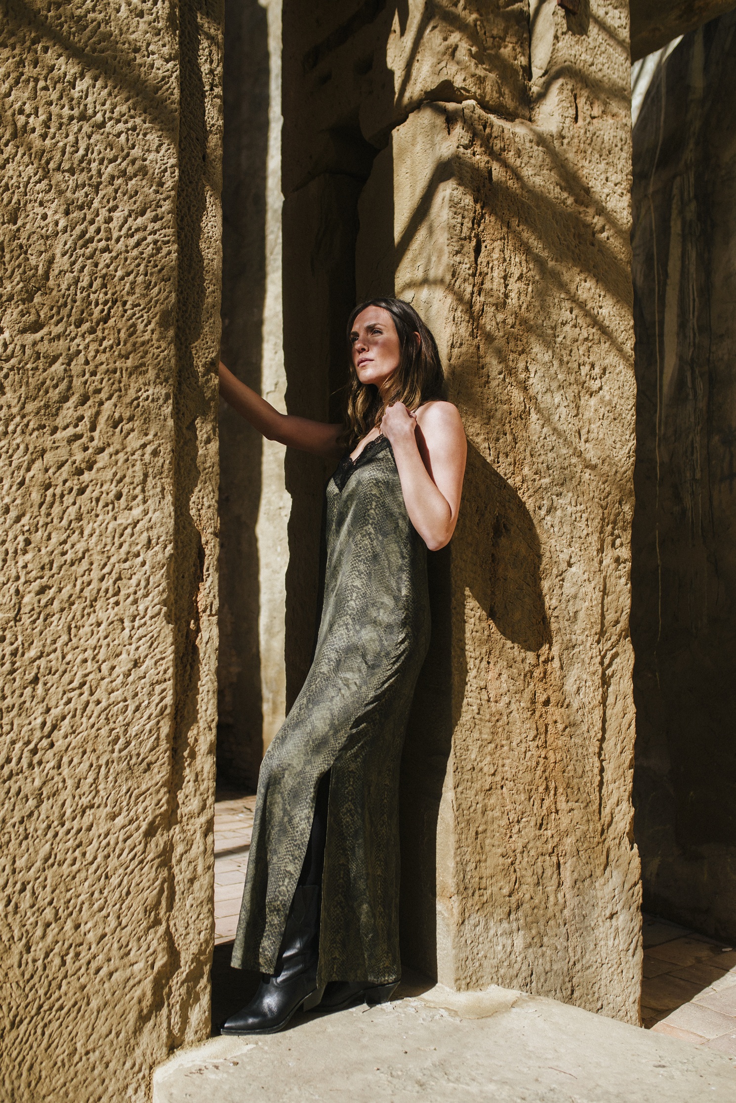 VESTIDO LENCERO SNAKE ARMY