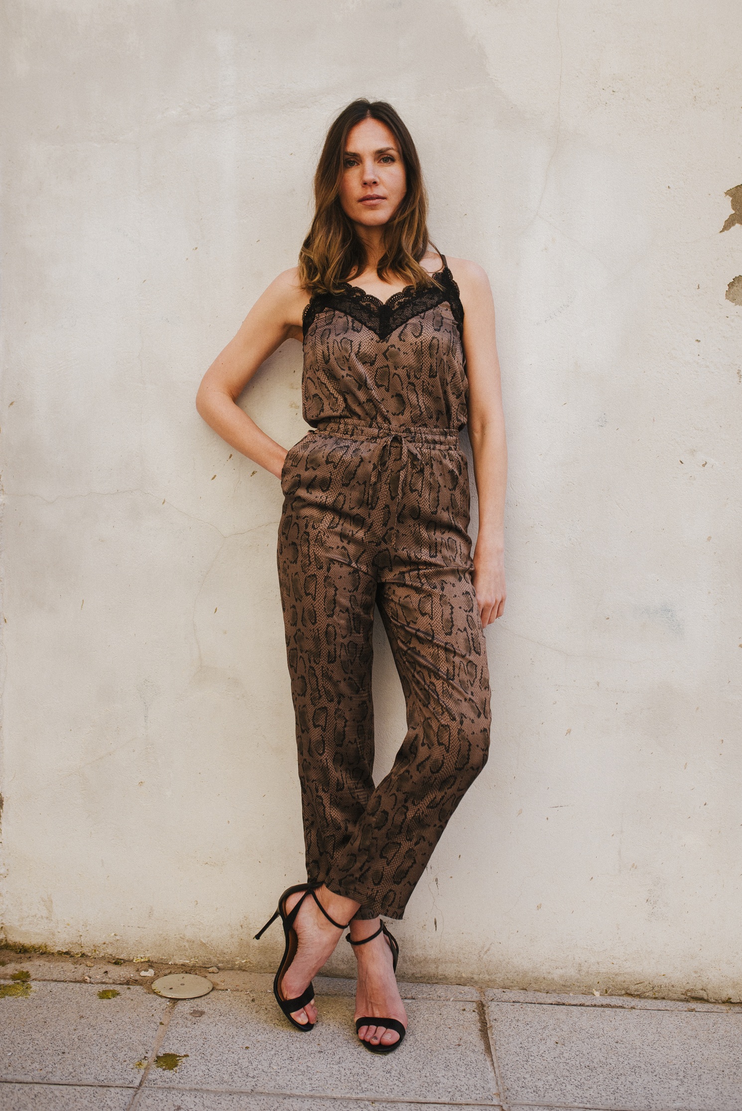 PANTALON SNAKE NEW MOCCA