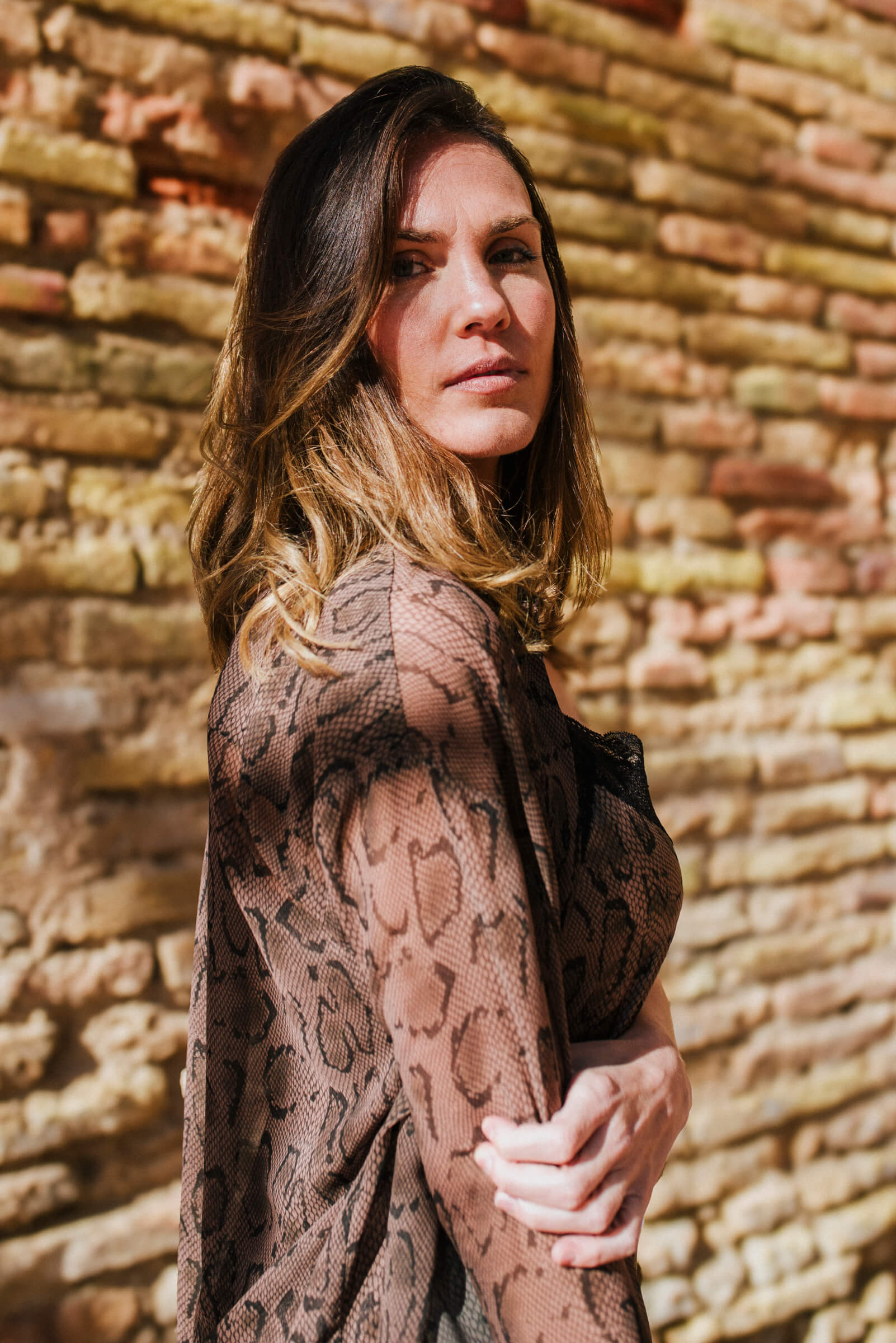 CAMISA SNAKE NEW MOCCA
