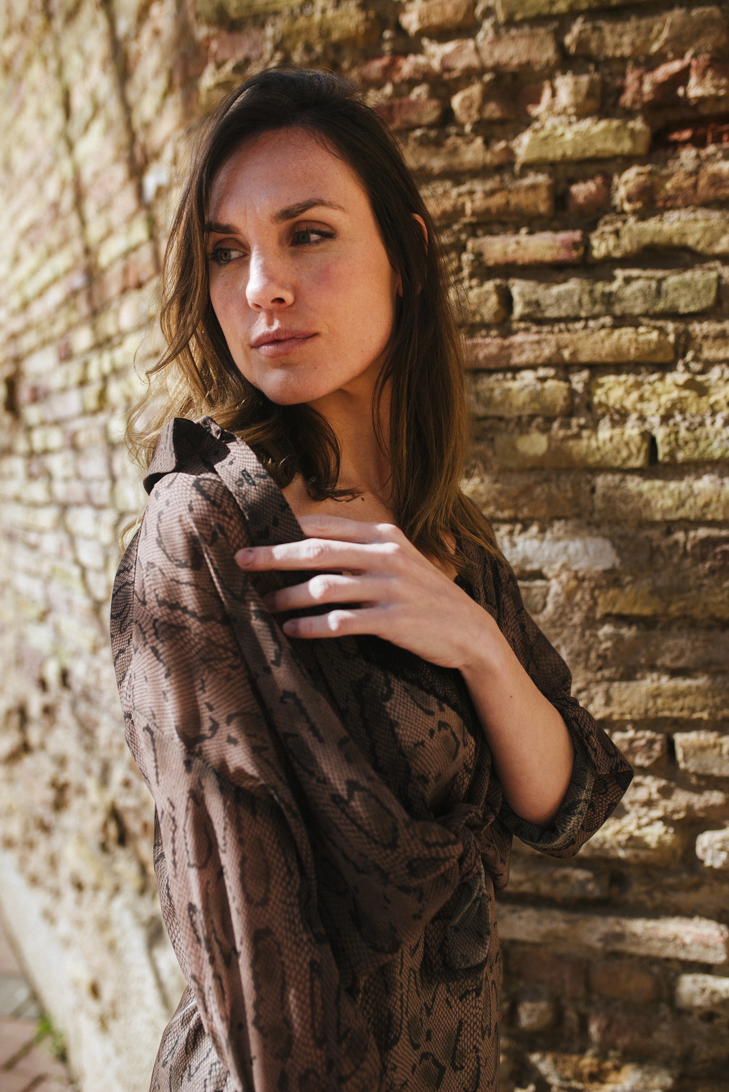 CAMISA SNAKE NEW MOCCA 2