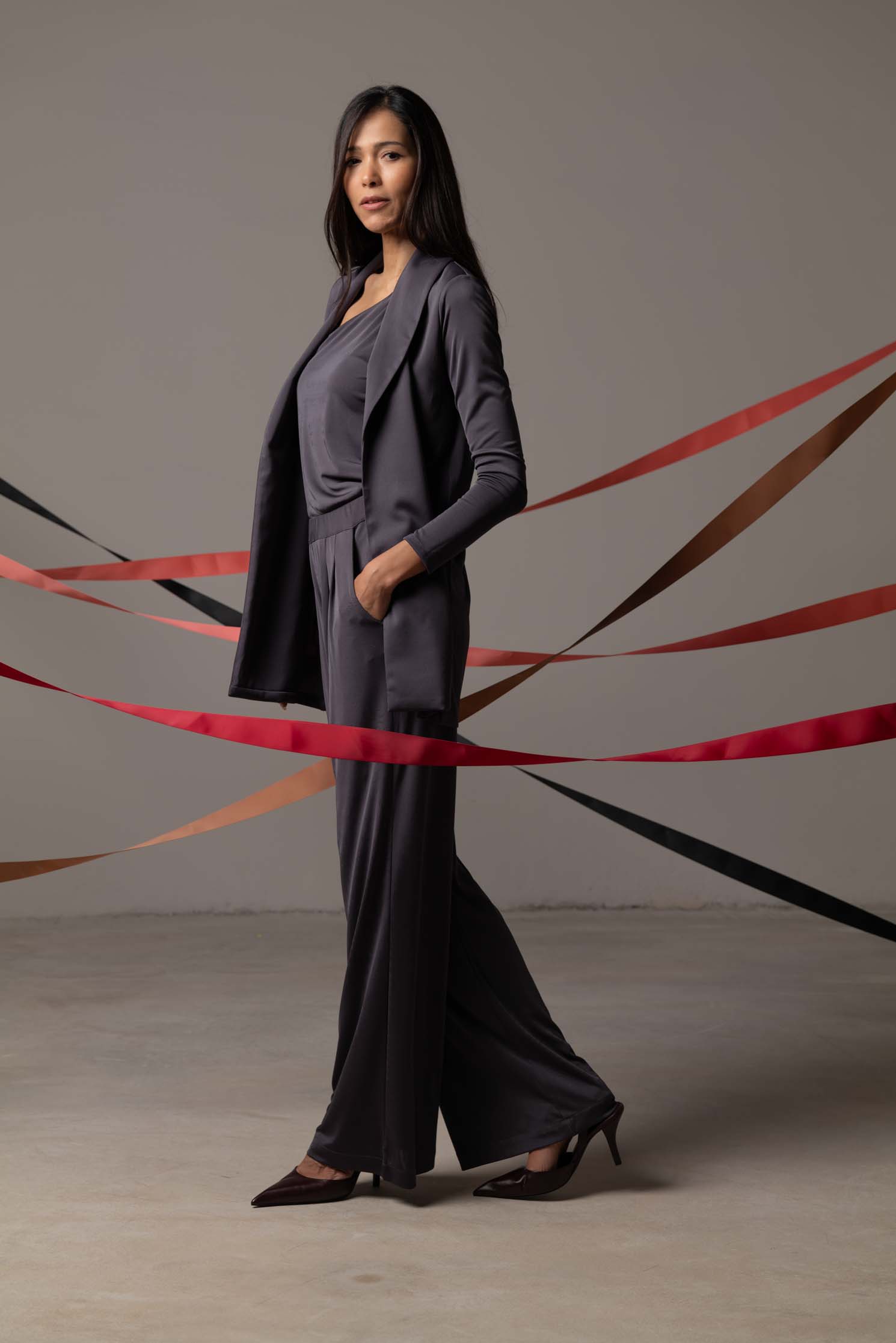 BLAZER LAUREN DARK GREY 6