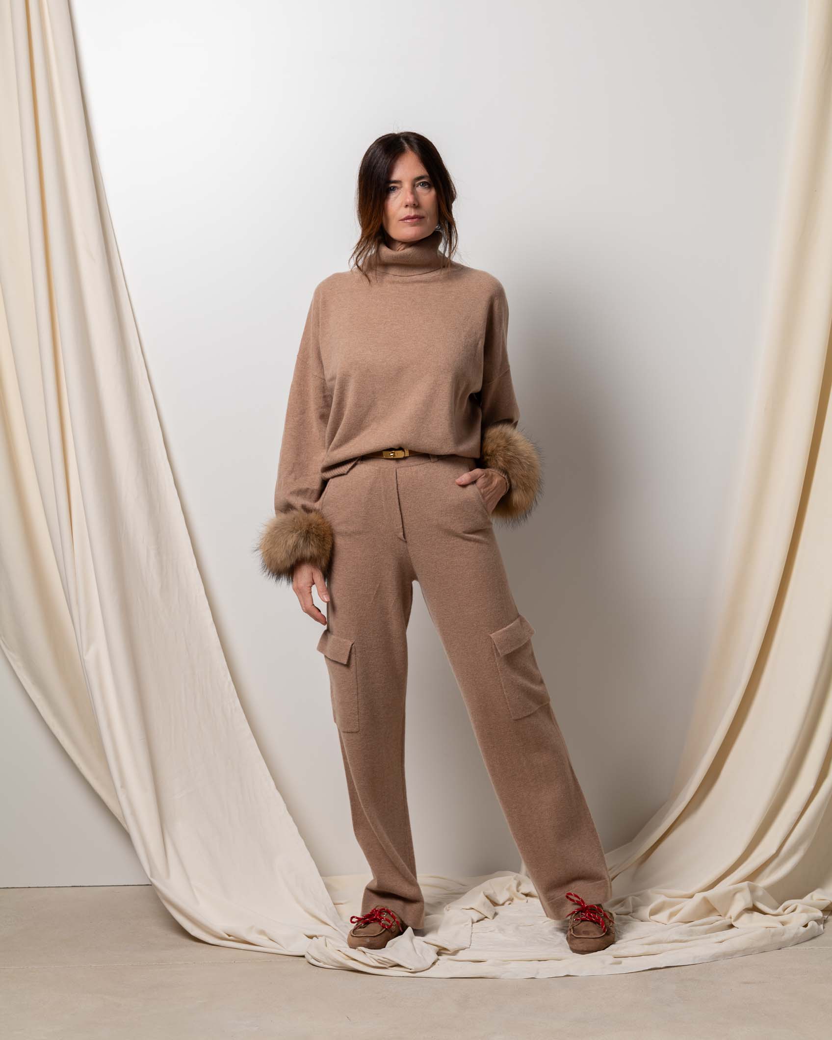 MAX JERSEY PUÑOS CASHMERE ROCK CAMEL 5