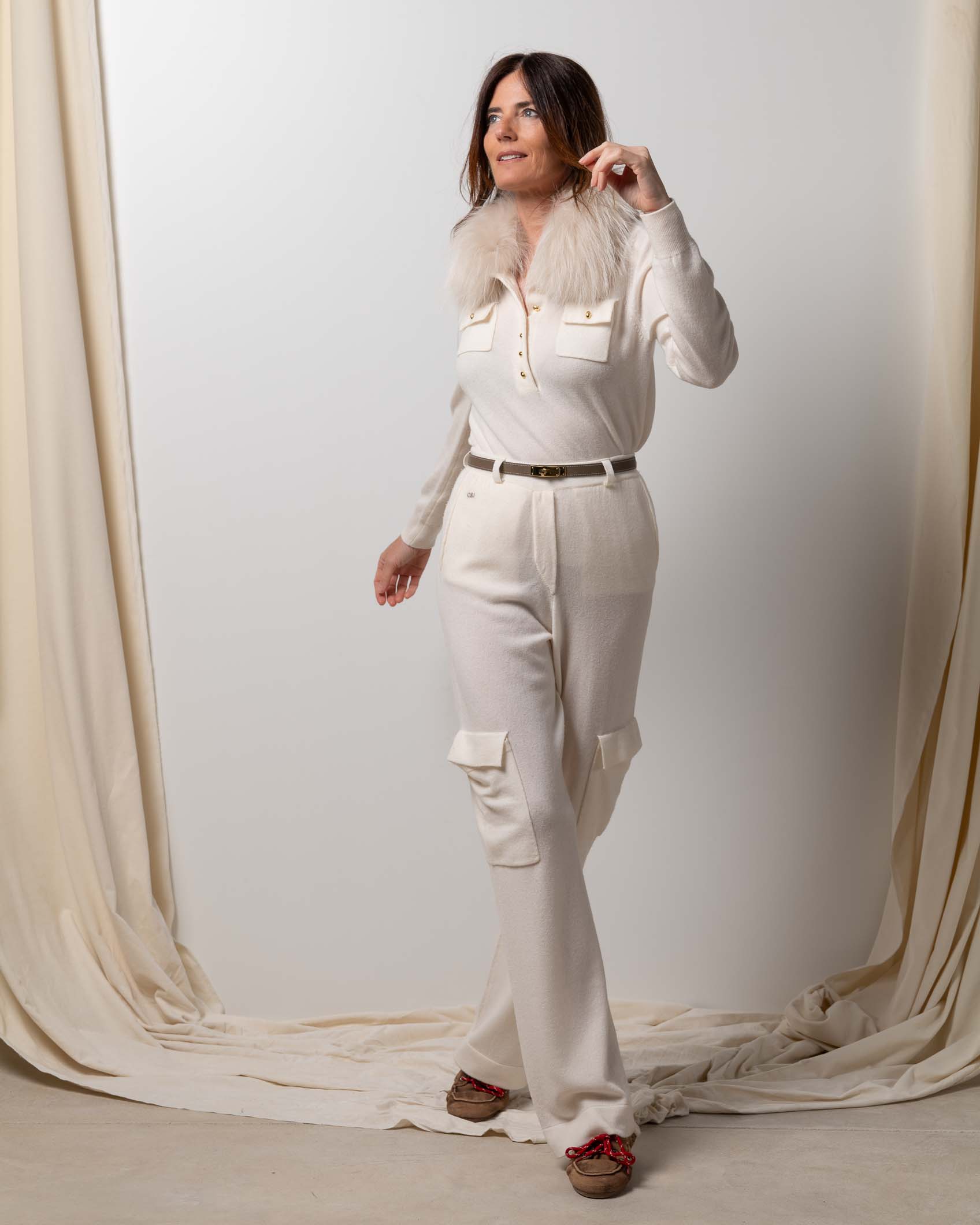 CARGO PANTS CASHMERE BEIG 2