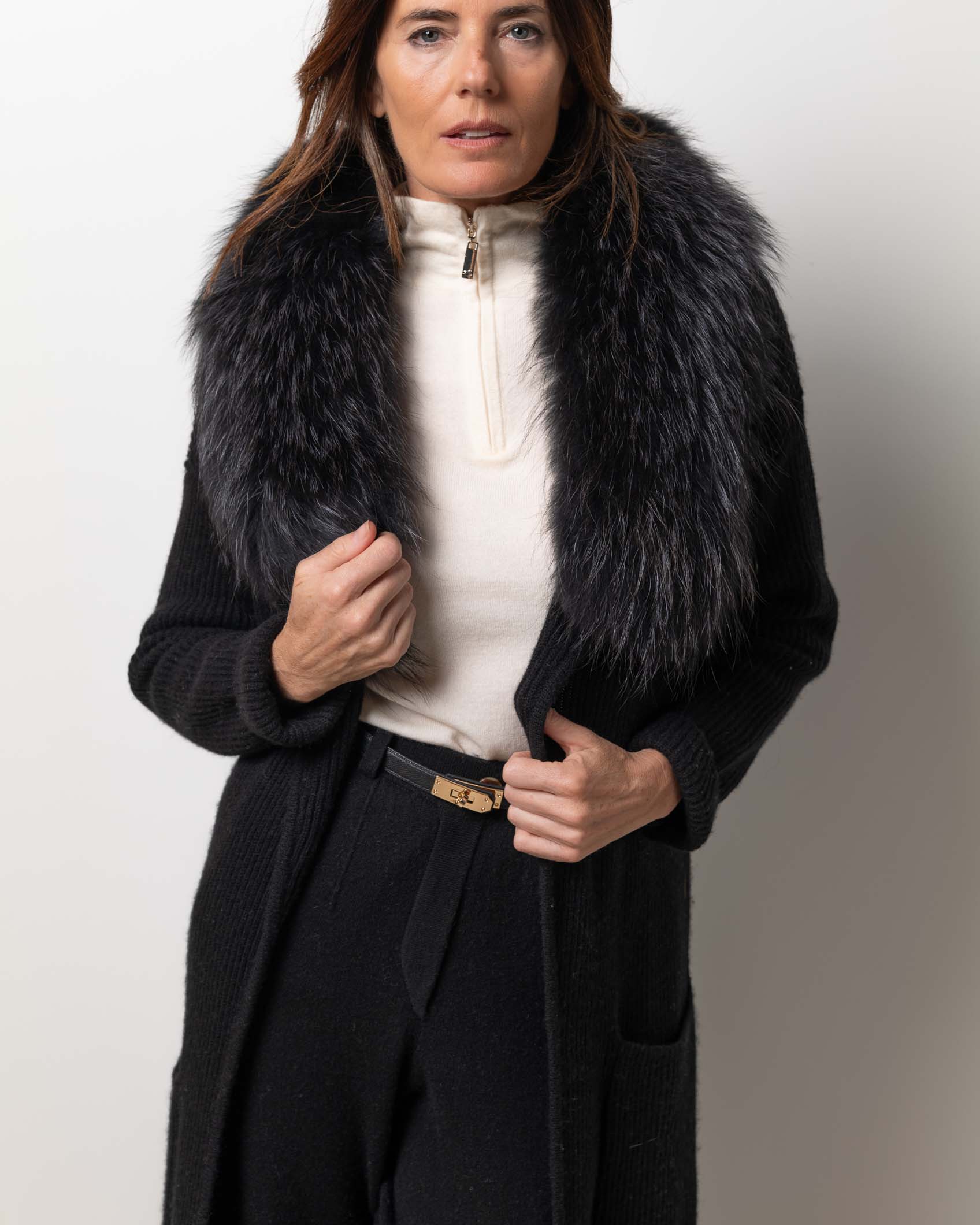 MAX COAT CASHMERE NEGRO 2