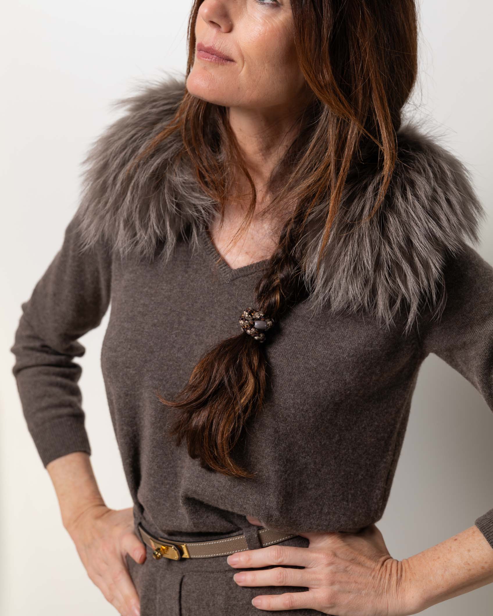 JERSEY PICO CASHMERE DARK MINK 2