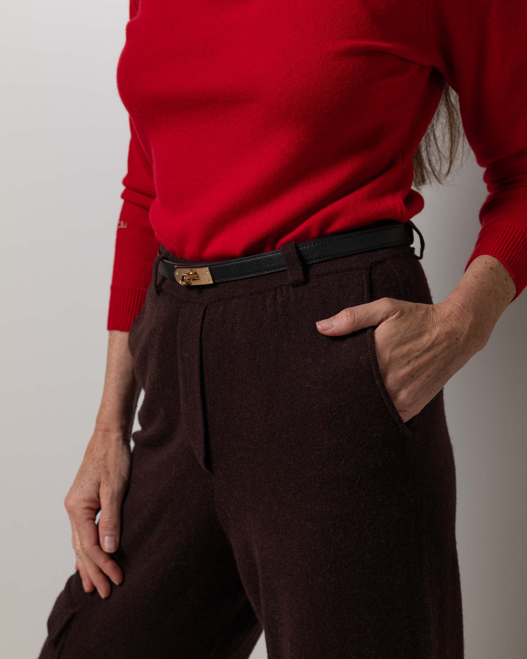JERSEY CREMALLERA CASHMERE ROJO 3