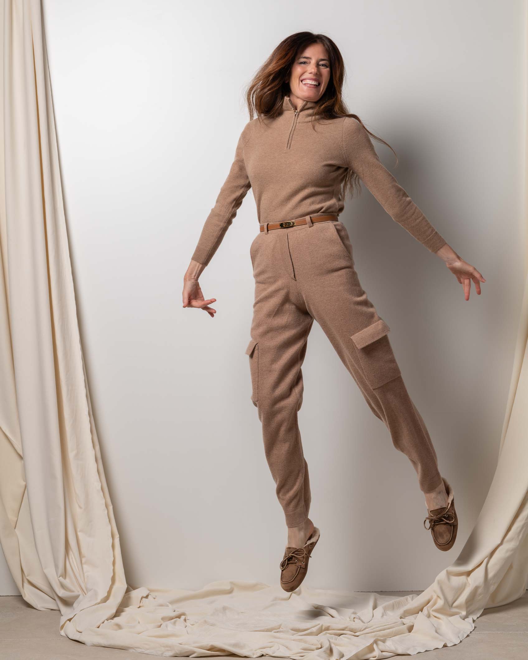 JERSEY CREMALLERA CASHMERE ROCK CAMEL 4