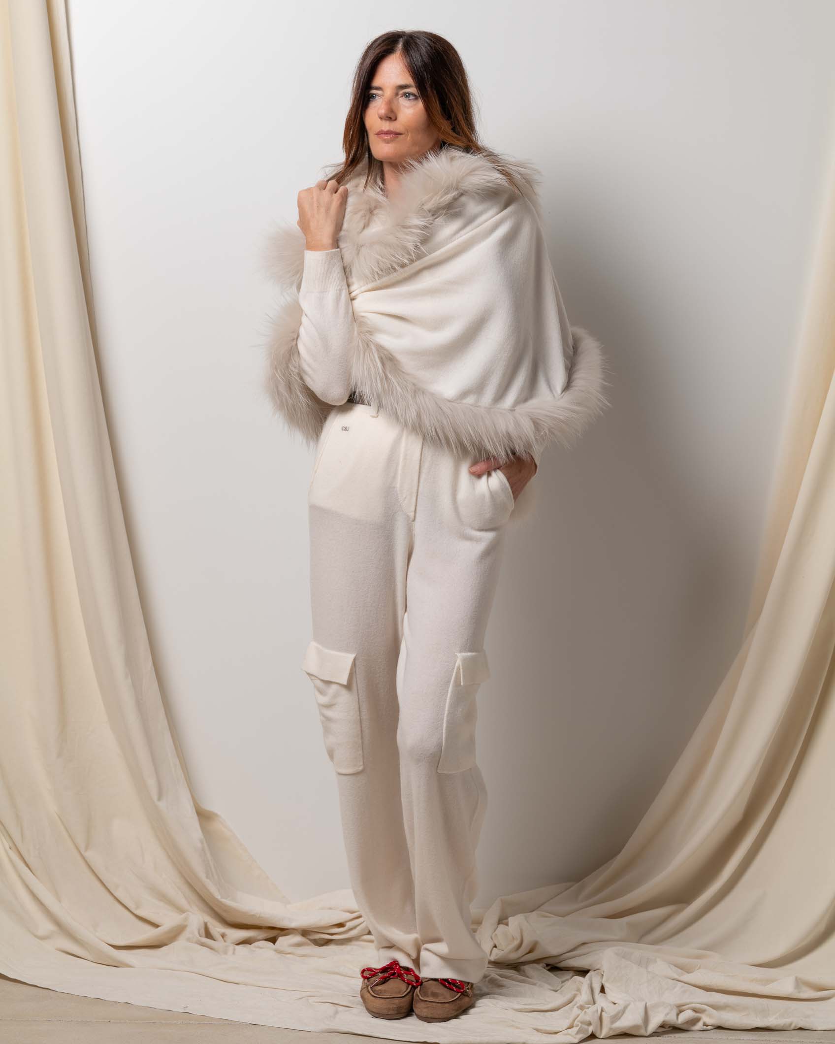 PASHMINA CASHMERE TALLA UNICA BEIG 2