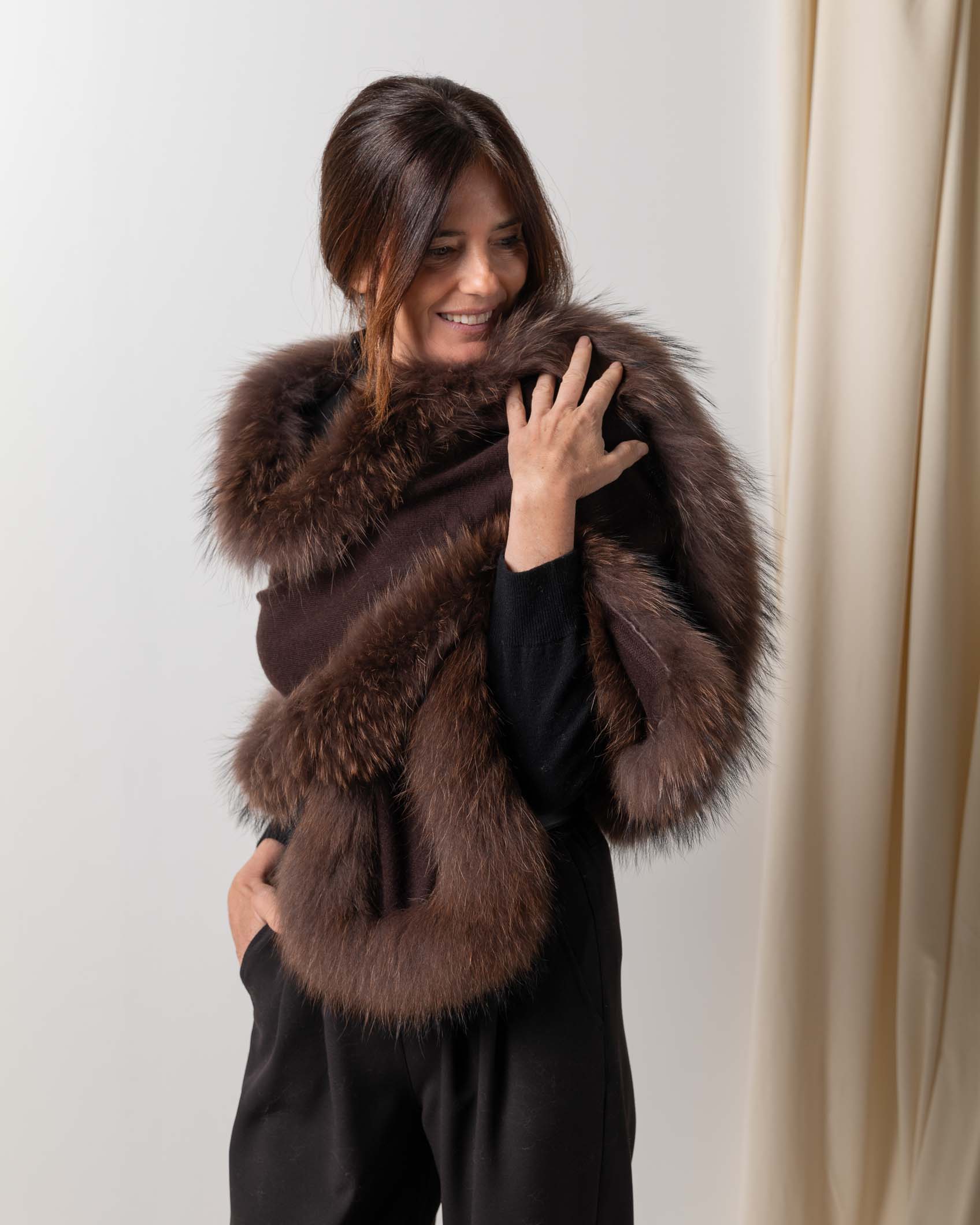 PASHMINA CASHMERE TALLA UNICA ROCK CAMEL 2