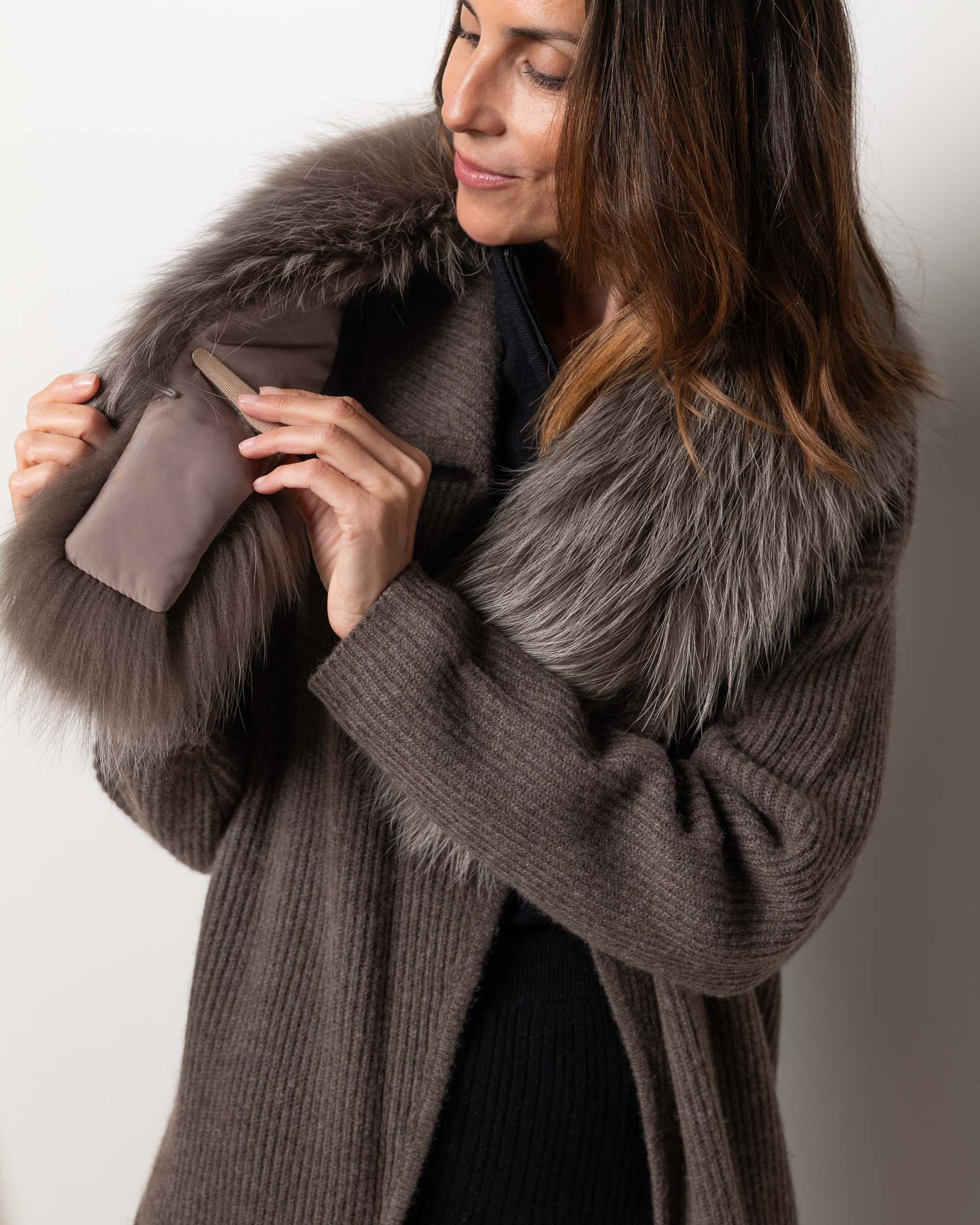 MAXI CUELLO PIEL NATURAL TALLA UNICA DARK MINK 3