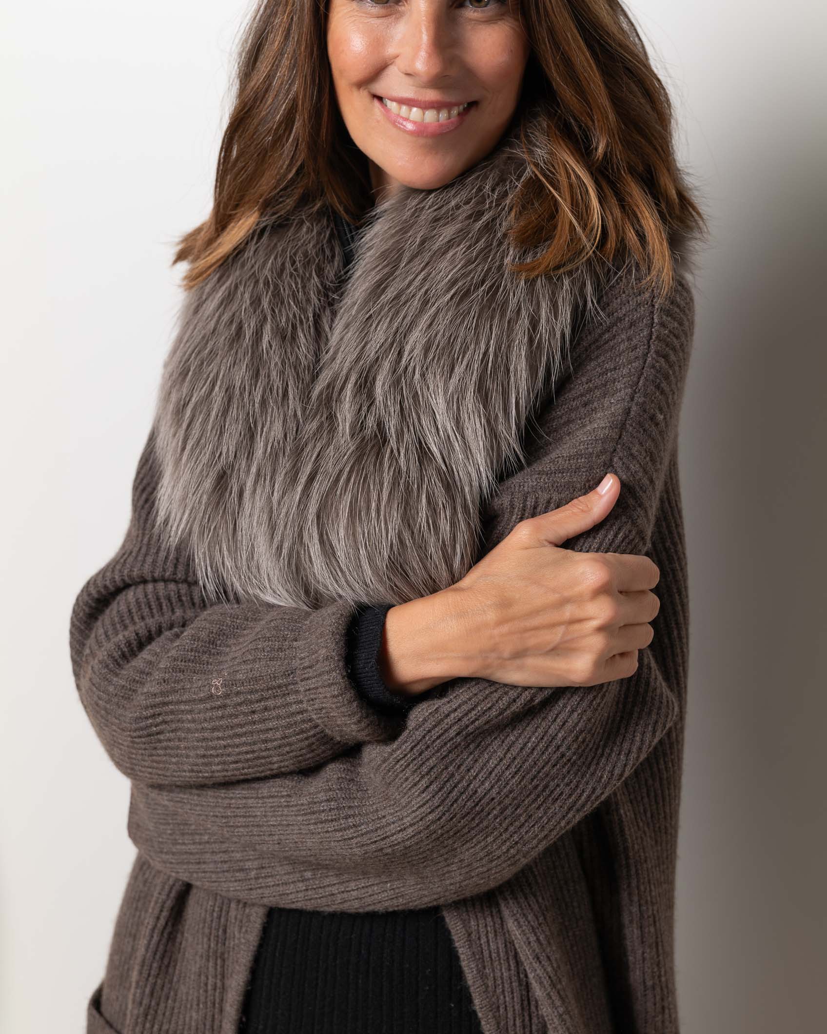 MAXI CUELLO PIEL NATURAL TALLA UNICA DARK MINK 5
