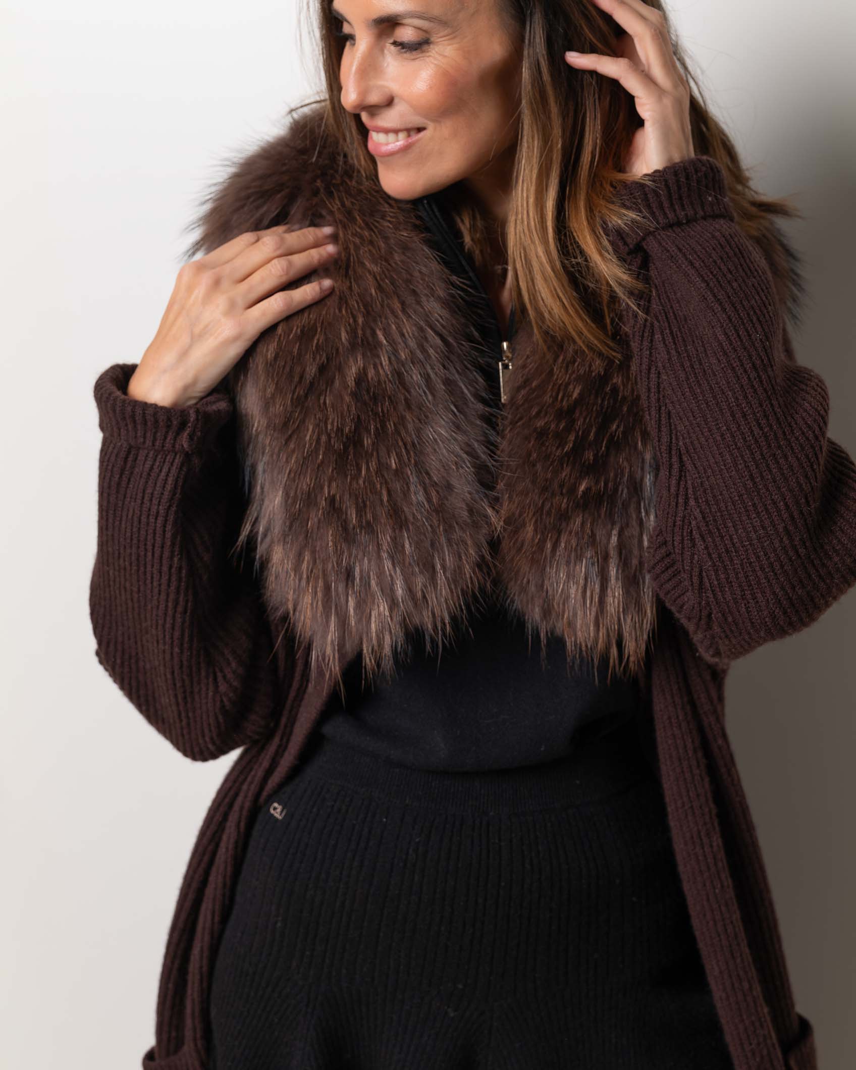 MAXI CUELLO PIEL NATURAL TALLA UNICA NEW MOCCA 2