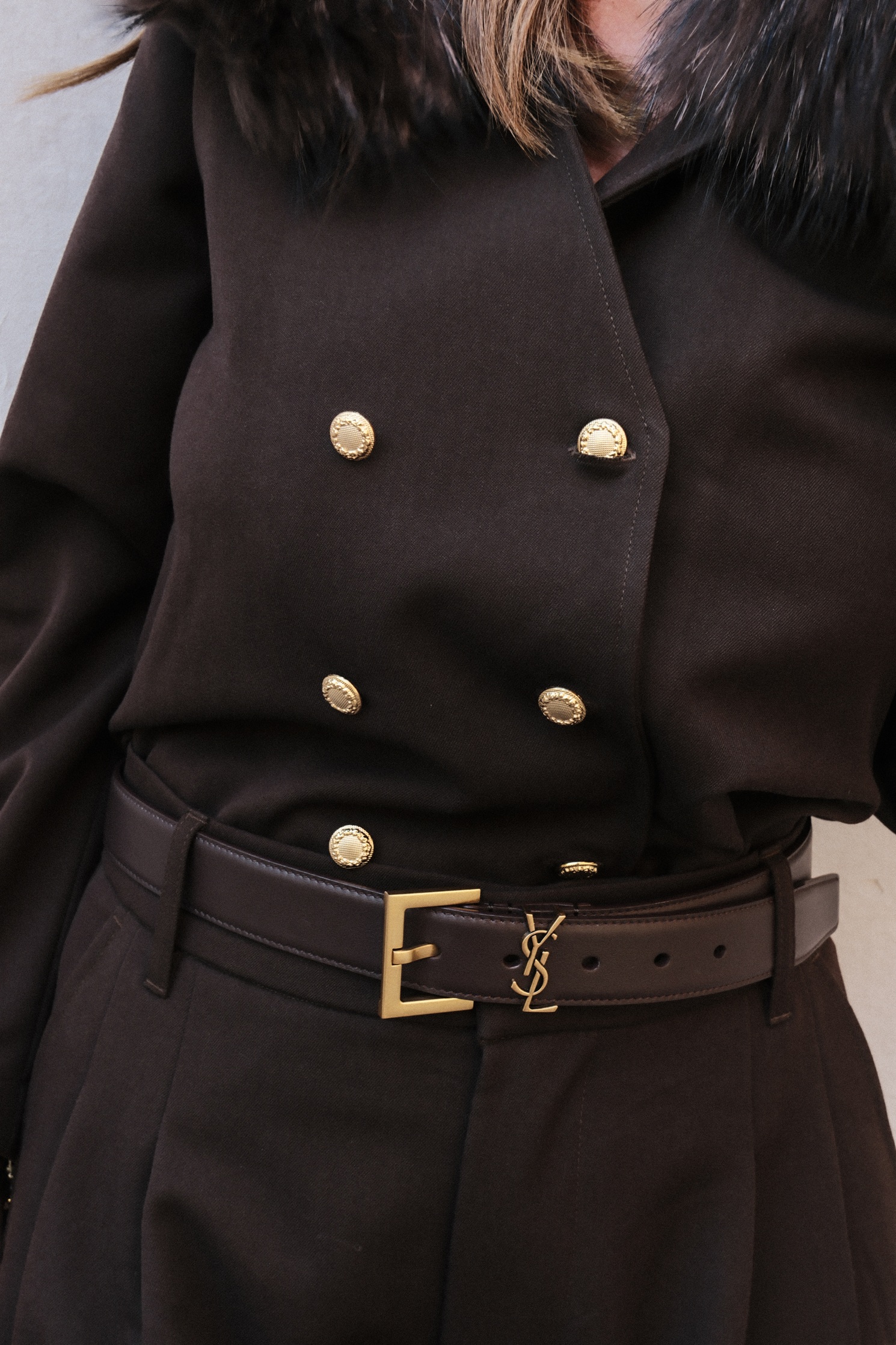 TAILORED SUIT - CHOCOLATE BROWN 3