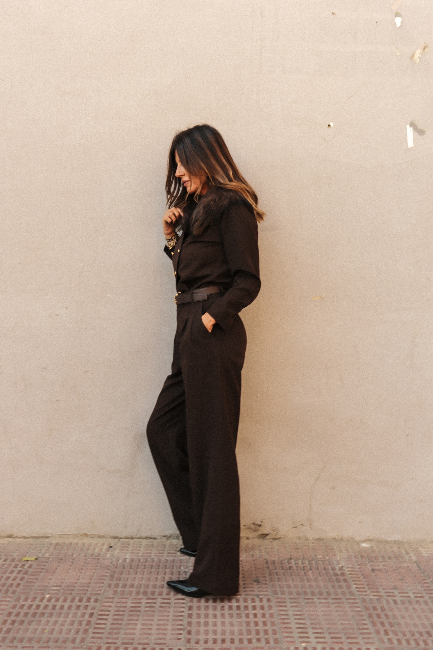 TAILORED SUIT - CHOCOLATE BROWN 7