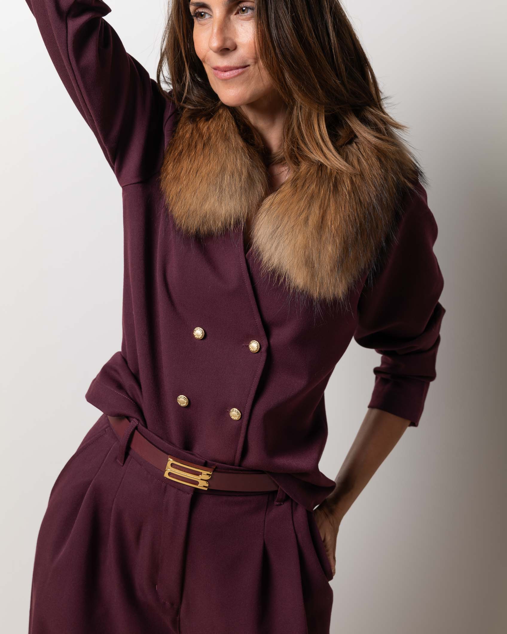TAILORED SUIT - BURDEOS 4