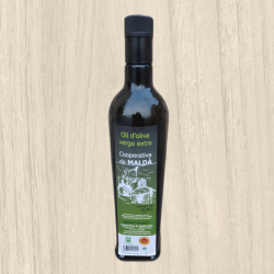 Botella d'oli verge extra arbequina 750 ml