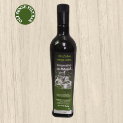 Botella d'oli verge extra arbequina del raig 750 ml