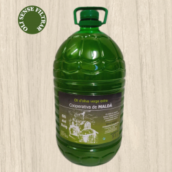 Garrafa d'oli verge extra arbequina del raig 5l