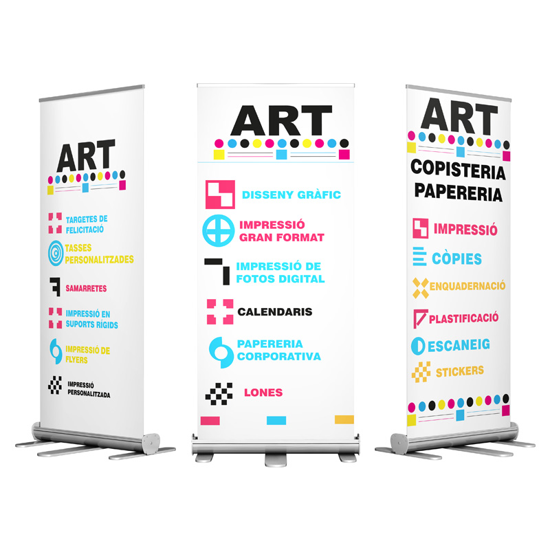 Roll Up Art Copies Tàrrega