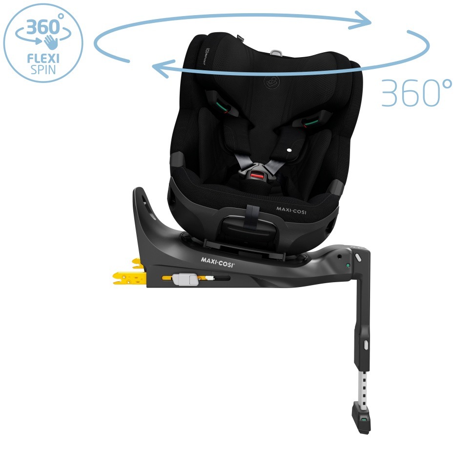 Silla de Coche EMERALD 360 PRO Authentic Black MAXI COSI