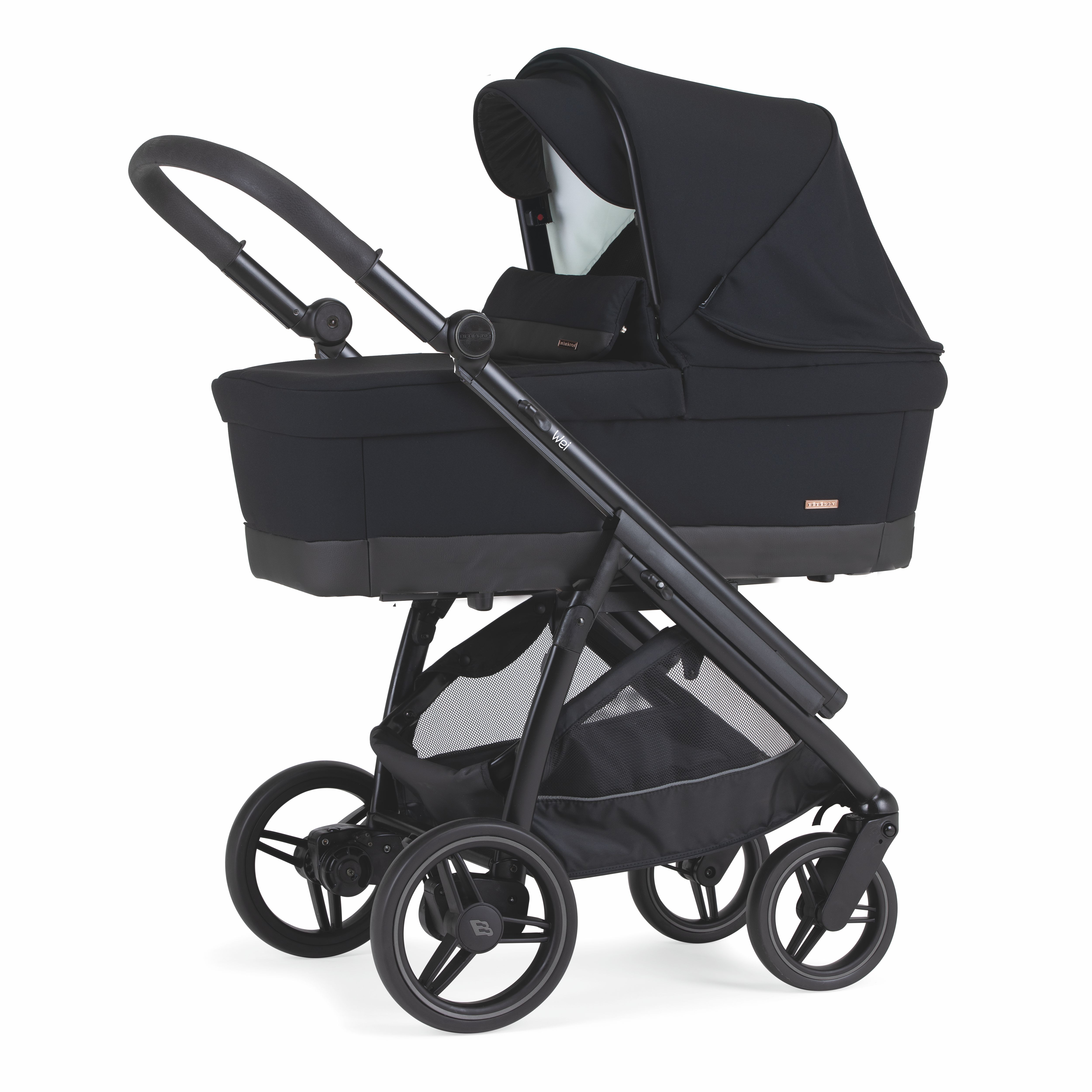 Cochecito dúo WEI Soft Pintado Negro KO330 BEBECAR