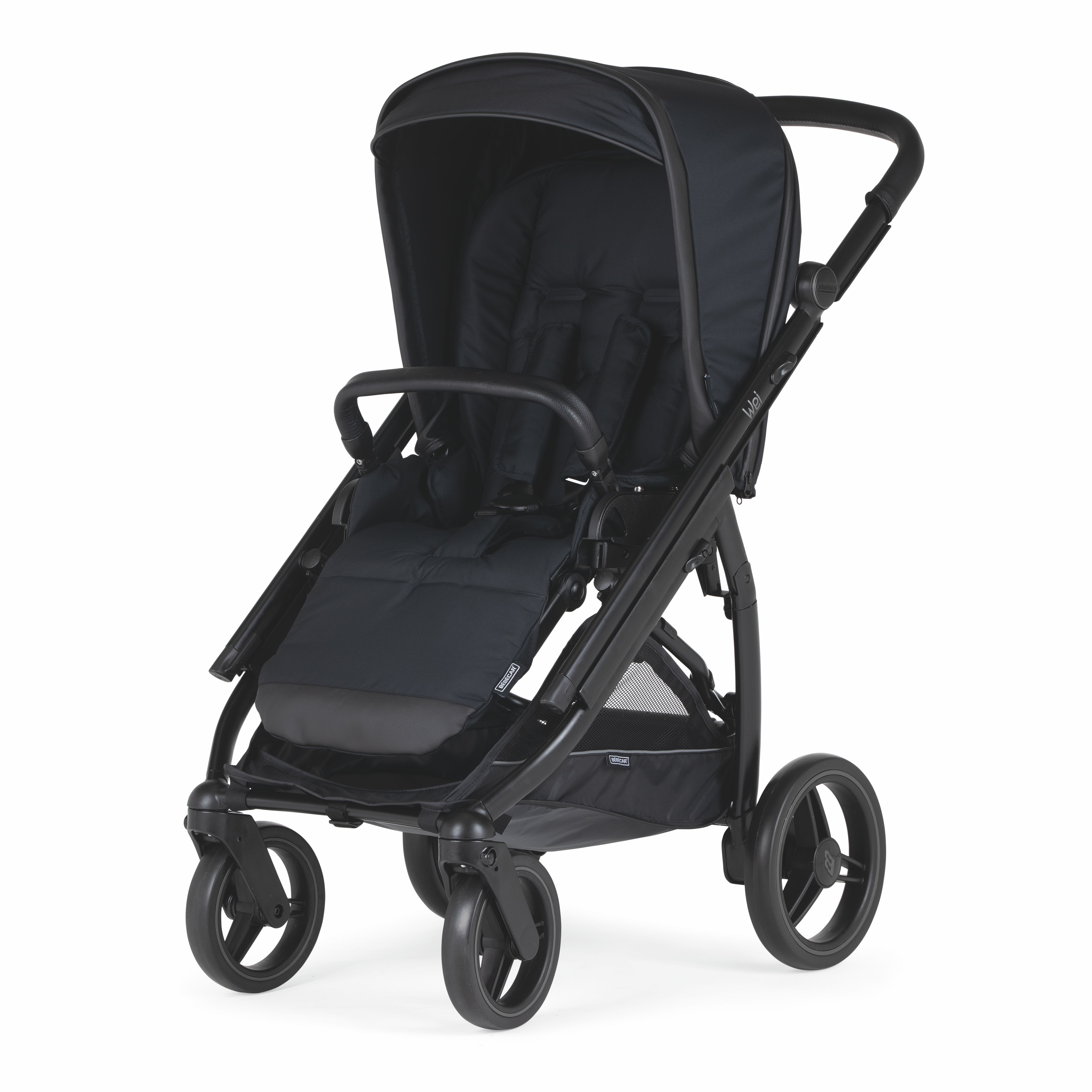 Cochecito dúo WEI Soft Pintado Negro KO330 BEBECAR