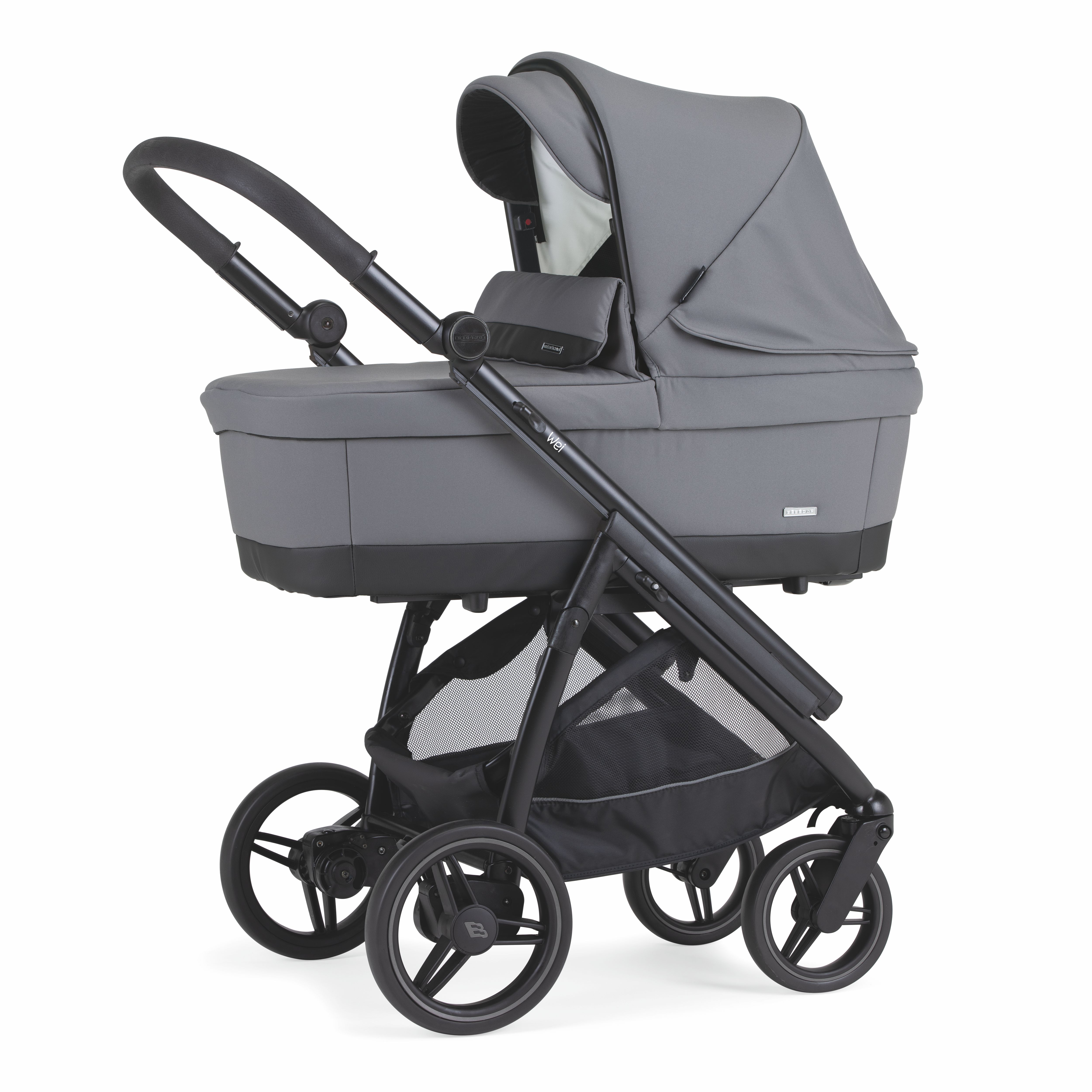 Cochecito dúo WEI Soft Pintado Negro KO331 BEBECAR