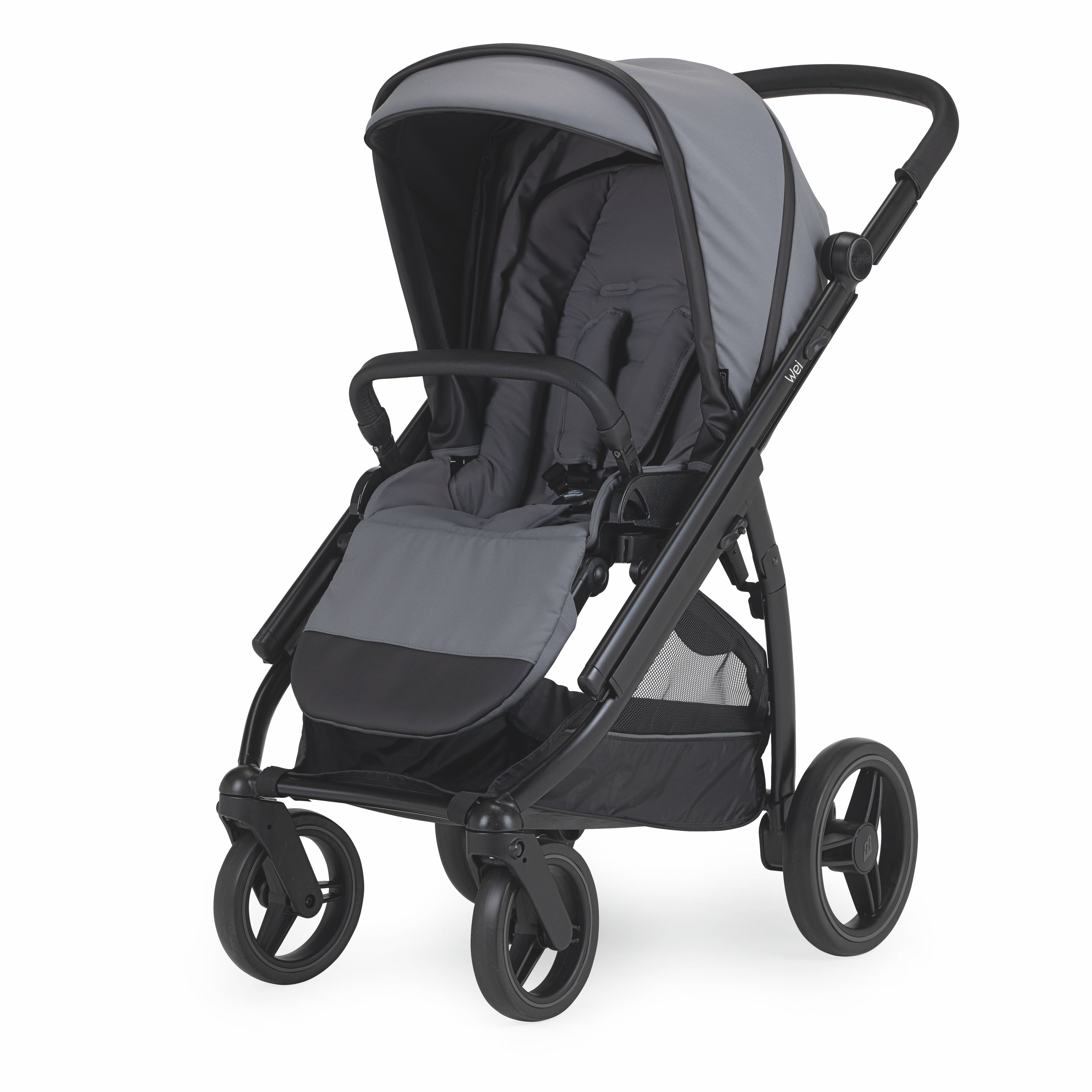 Cochecito dúo WEI Soft Pintado Negro KO331 BEBECAR