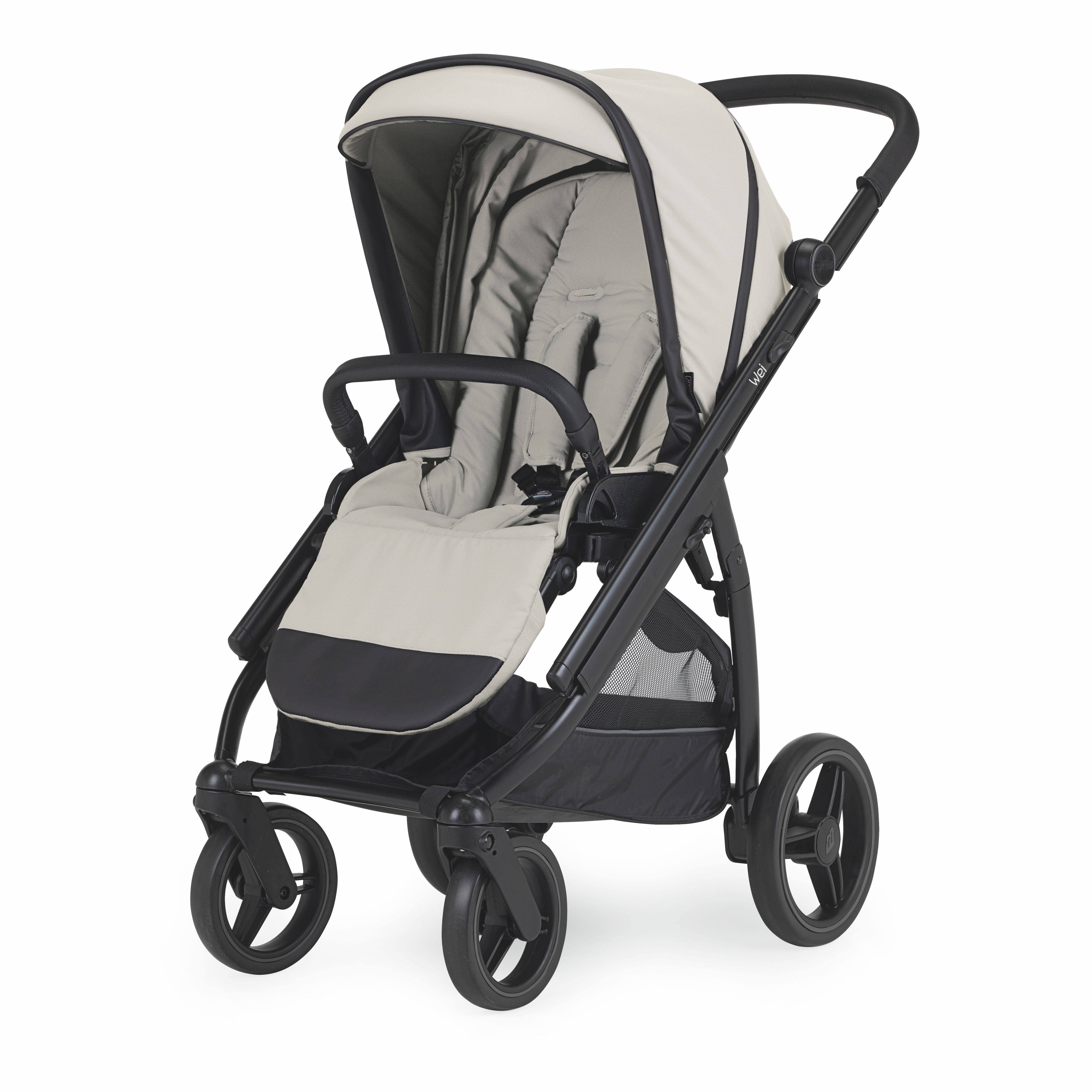 Cochecito dúo WEI Soft Pintado Negro KO332 BEBECAR