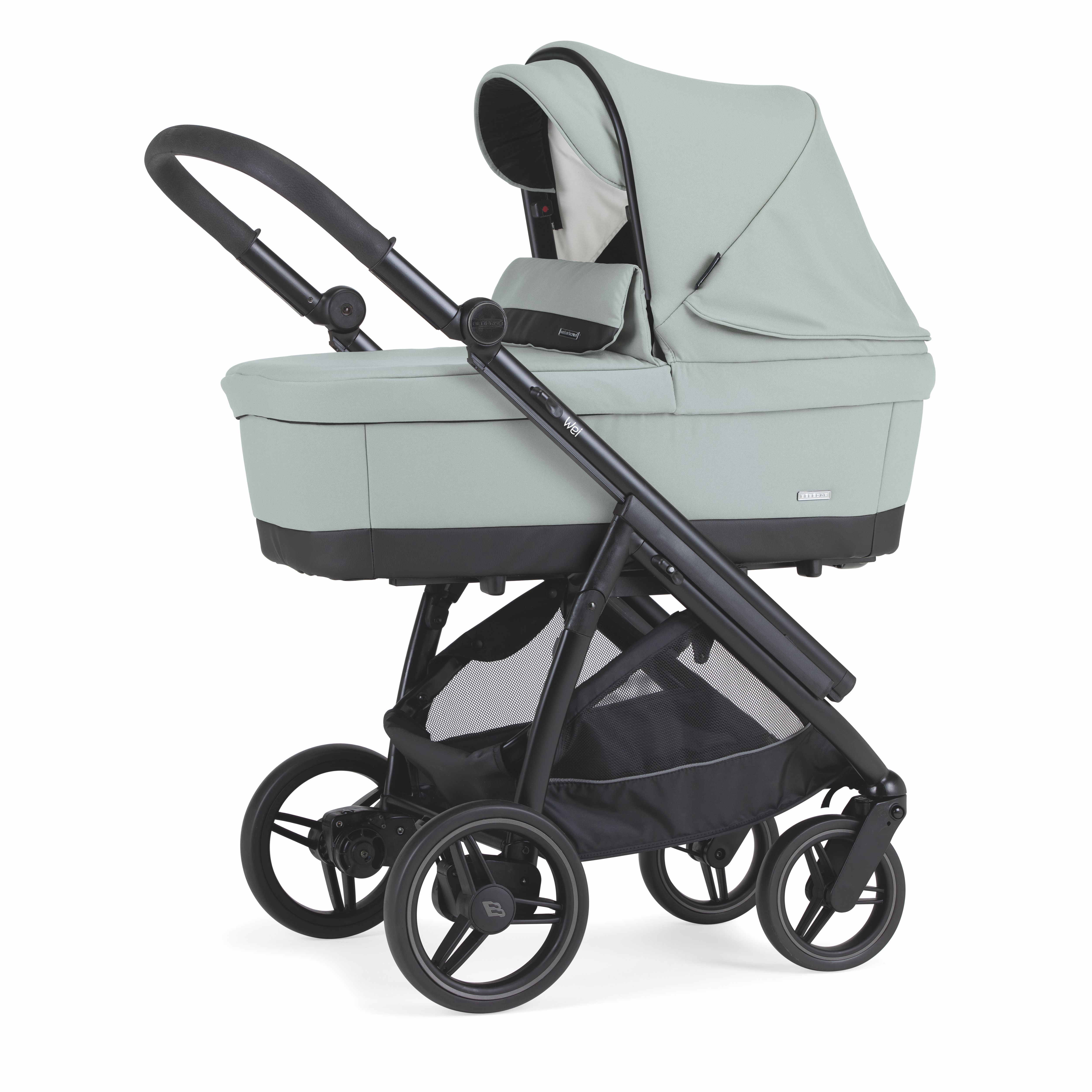 Cochecito dúo WEI Soft Pintado Negro KO333 BEBECAR