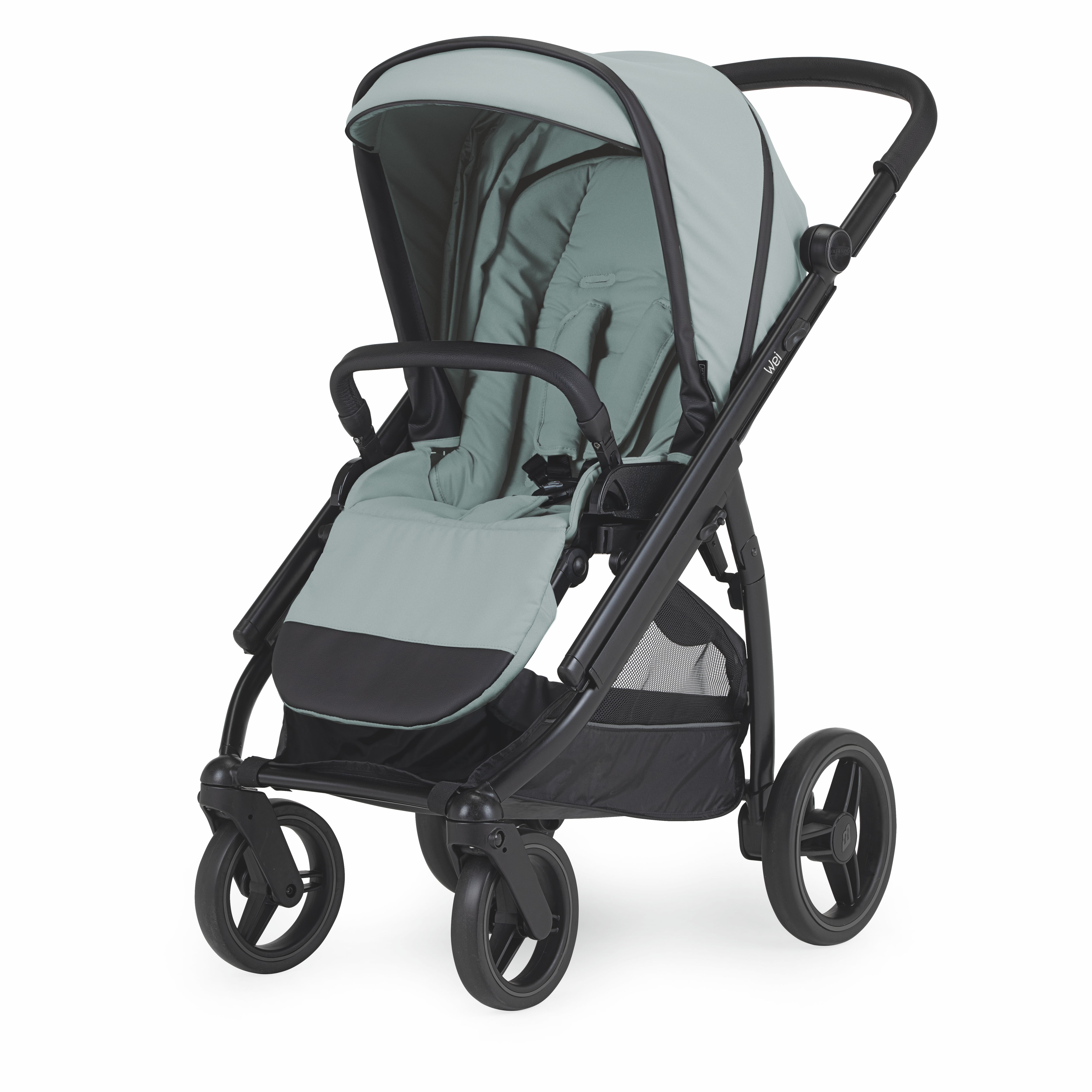 Cochecito dúo WEI Soft Pintado Negro KO333 BEBECAR