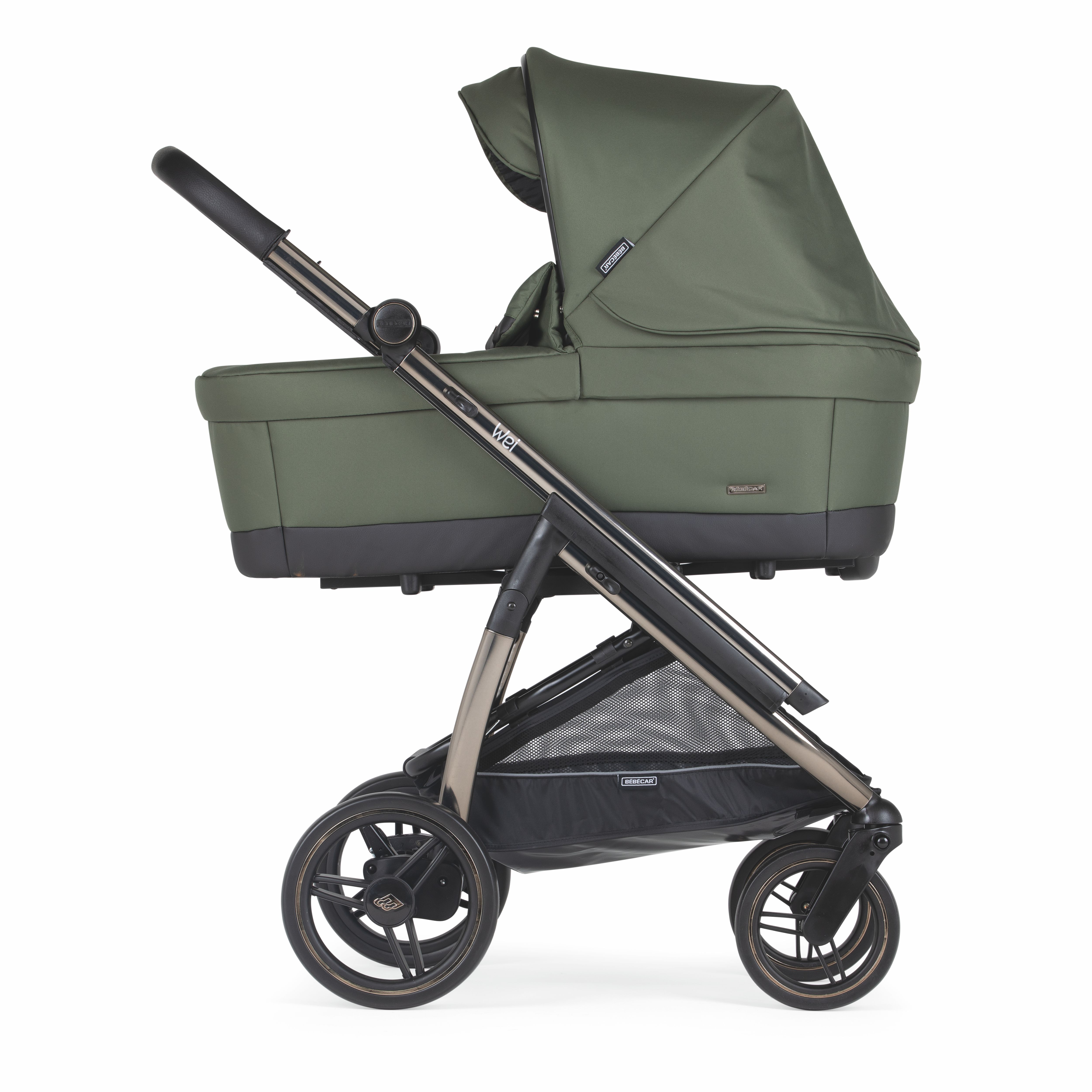 Cochecito dúo WEI Soft Pintado Negro KO334 BEBECAR